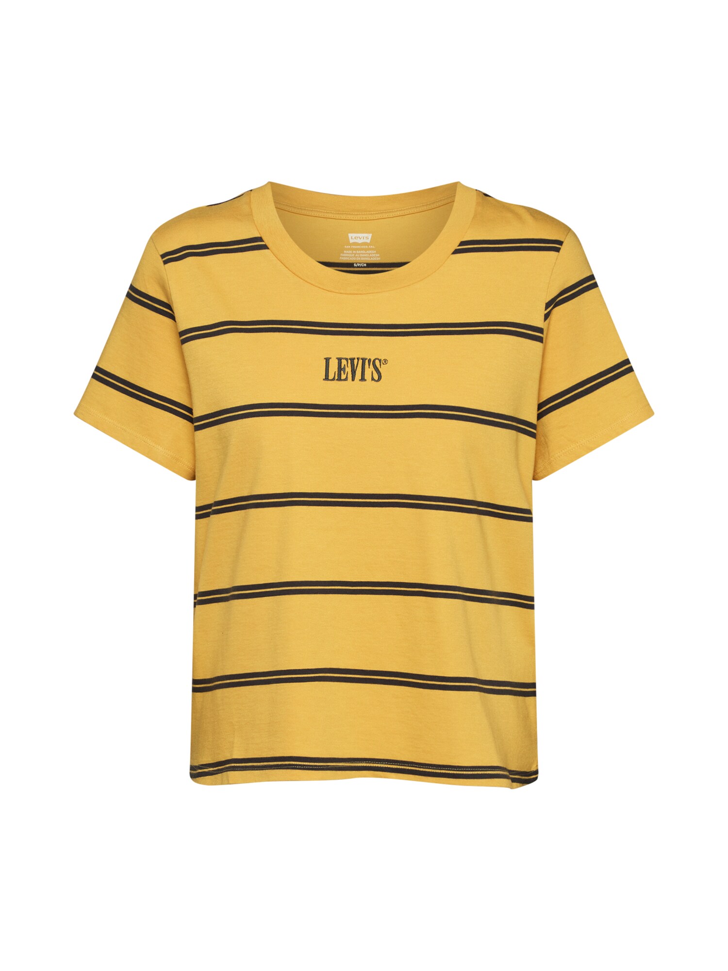 LEVI'S Marškinėliai 'GRAPHIC SURF'  geltona / juoda