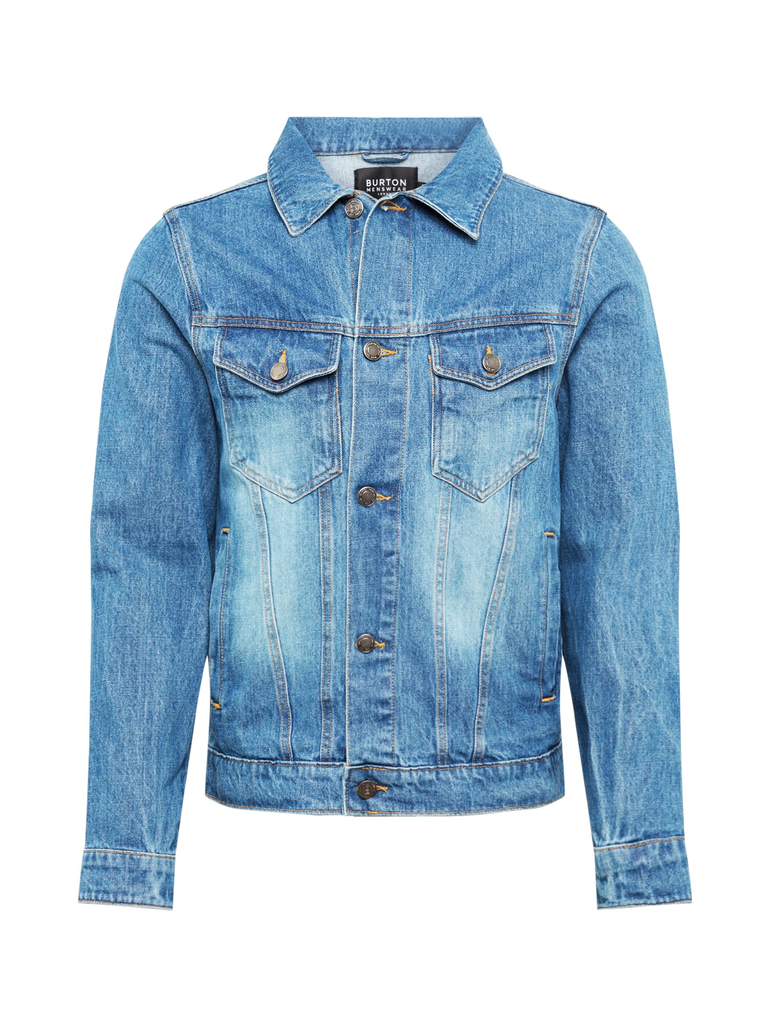 BURTON MENSWEAR LONDON Demisezoninė striukė  mėlyna