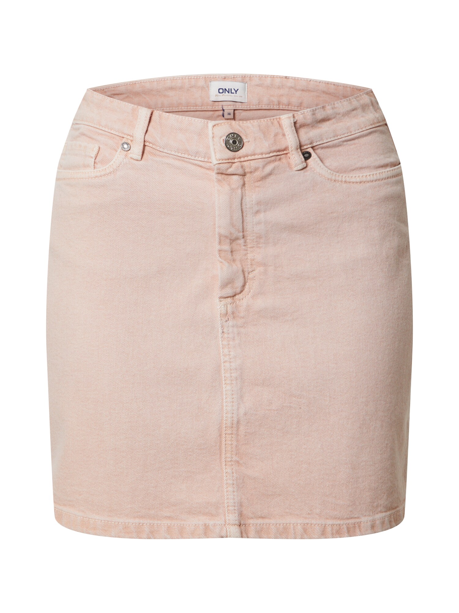 ONLY Sijonas 'ONLROSE A-SHAPE COLOR SKIRT PNT'  rožinė