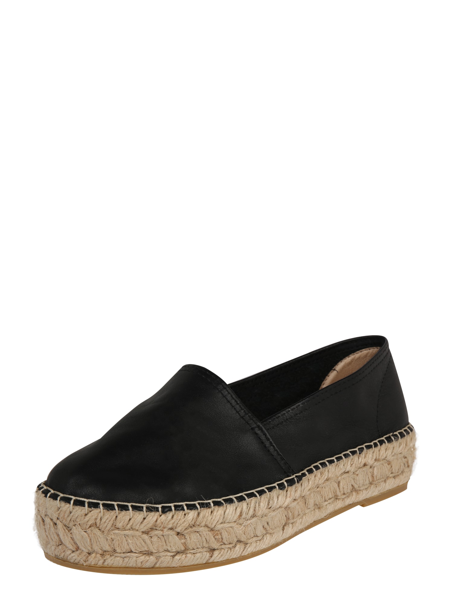 espadrij l´originale Espadrilės 'Classic Cuir High'  juoda