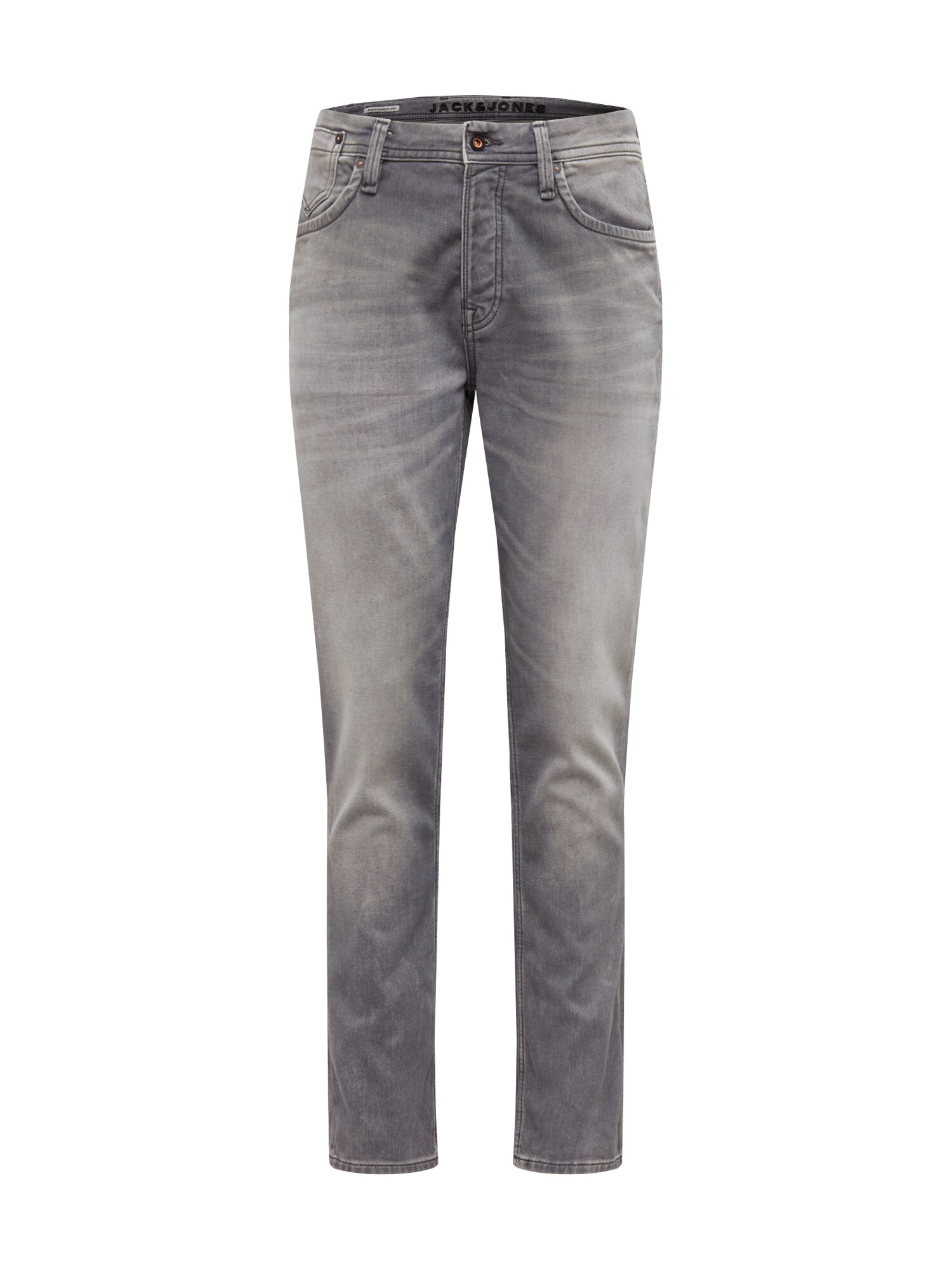 JACK & JONES Džinsai 'JJITIM JJLEON'  pilko džinso
