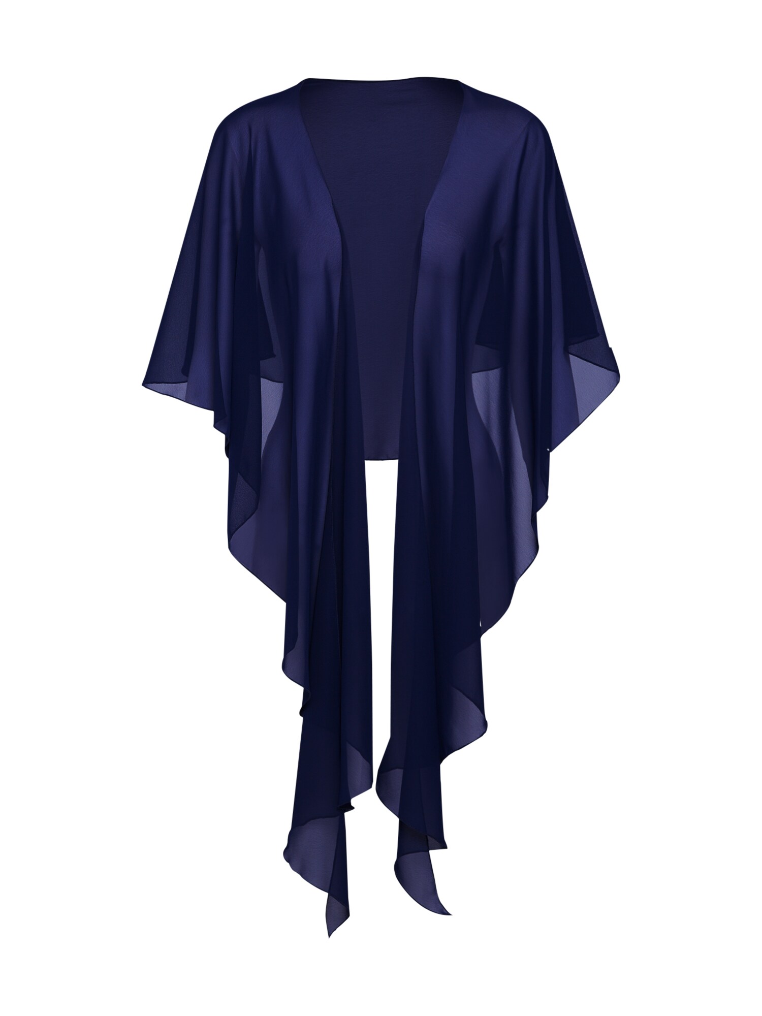 SWING Batistă Form Stola  albastru noapte