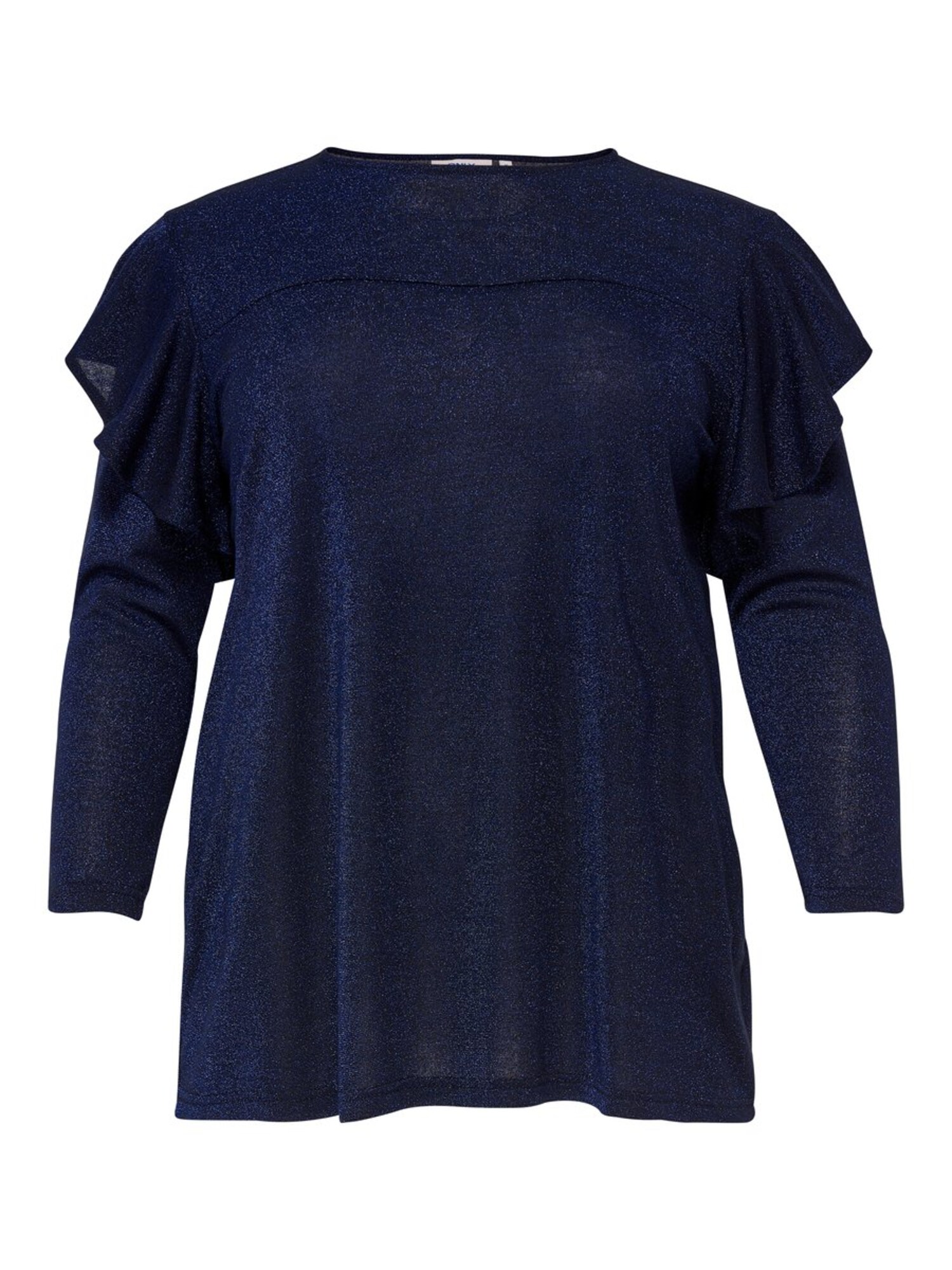 Only Carmakoma Dames Blouse Blauw only carmakoma kopen in de aanbieding