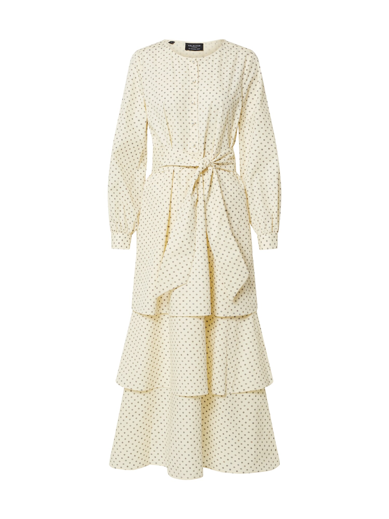 SELECTED FEMME Suknelė  smėlio