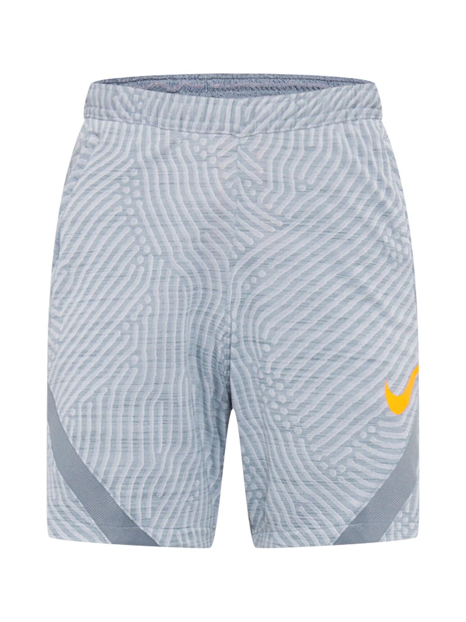 NIKE Sportinės kelnės  pilka / dūmų pilka / oranžinė