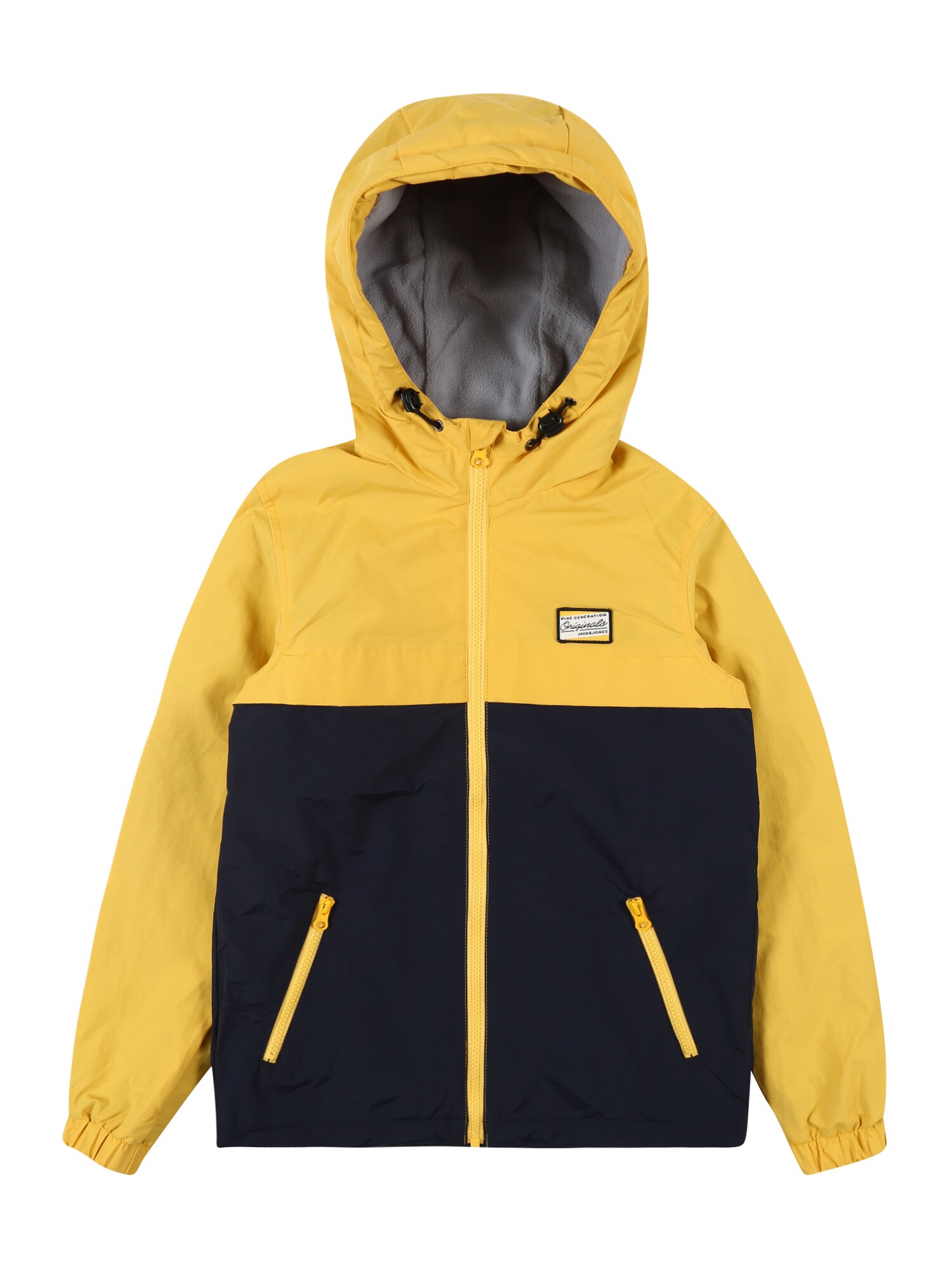 Jack & Jones Junior Demisezoninė striukė 'JORTAM'  garstyčių spalva / kobalto mėlyna