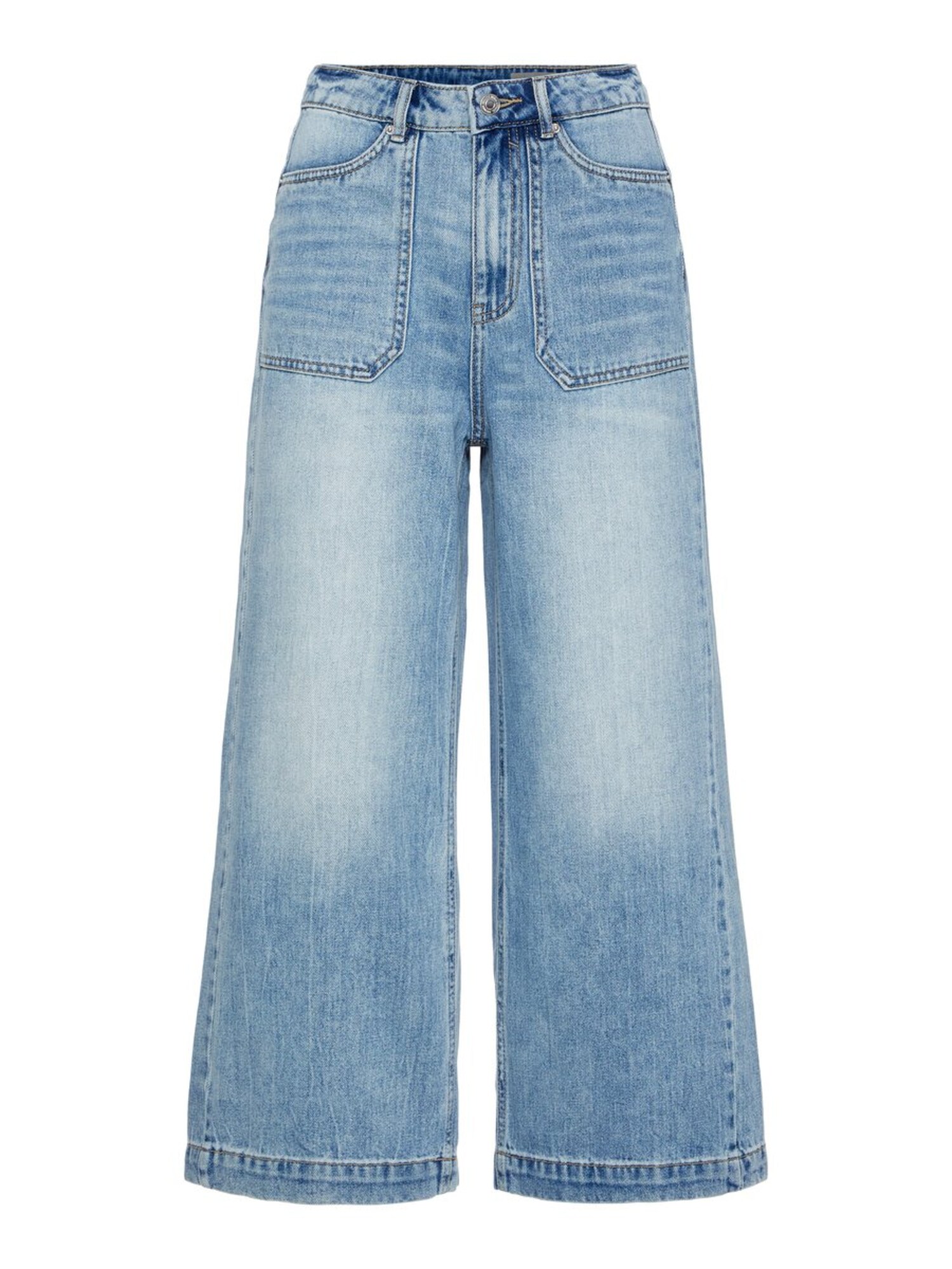 Vero Moda Dames Jeans Kathy Blauw Denim vero moda kopen in de aanbieding