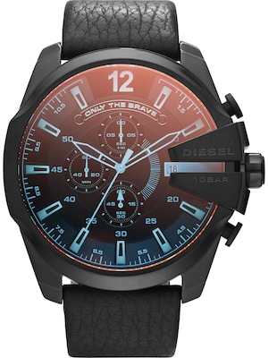 DIESEL Reloj analógico  azul cielo / rojo sangre / negro
