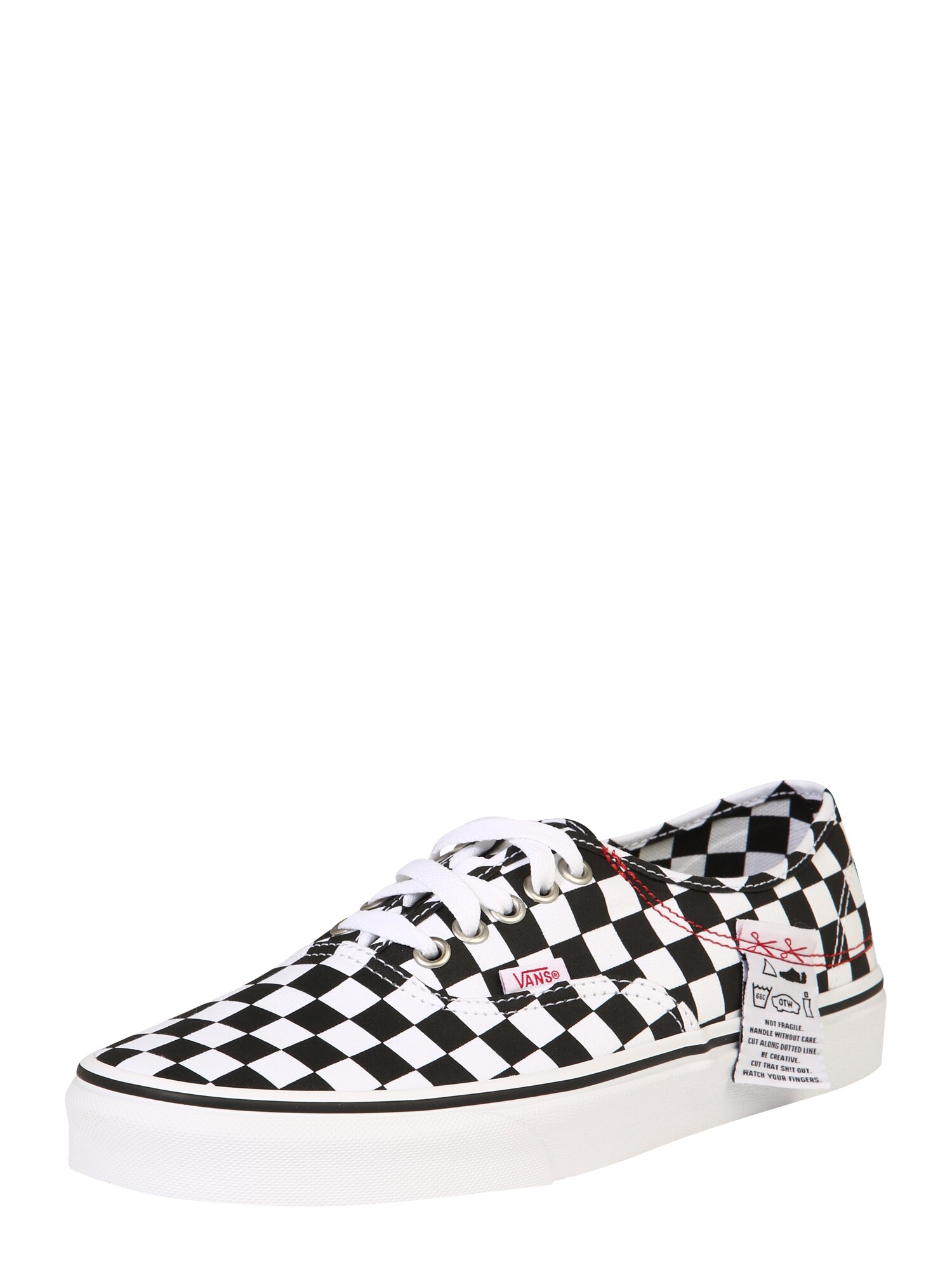 VANS Sportbačiai be auliuko 'UA Authentic HC'  juoda / balta