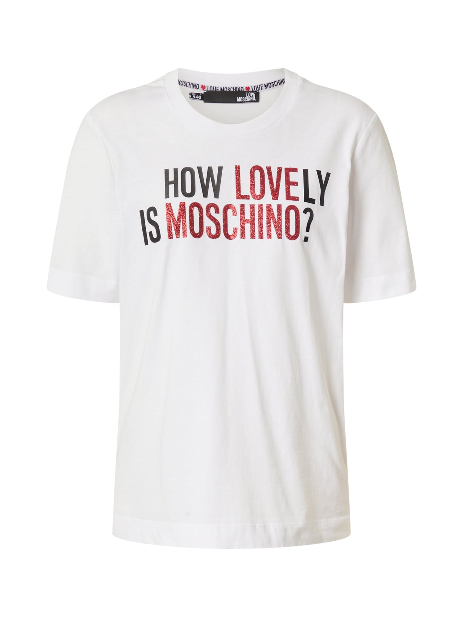 Love Moschino Marškinėliai 'W4F152NM3876'  balta