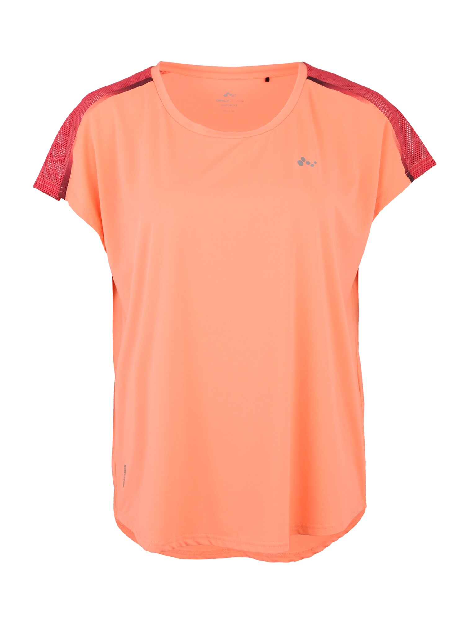 Only Play Dames Functioneel Shirt Calexia Sinaasappel Rood only play kopen in de aanbieding