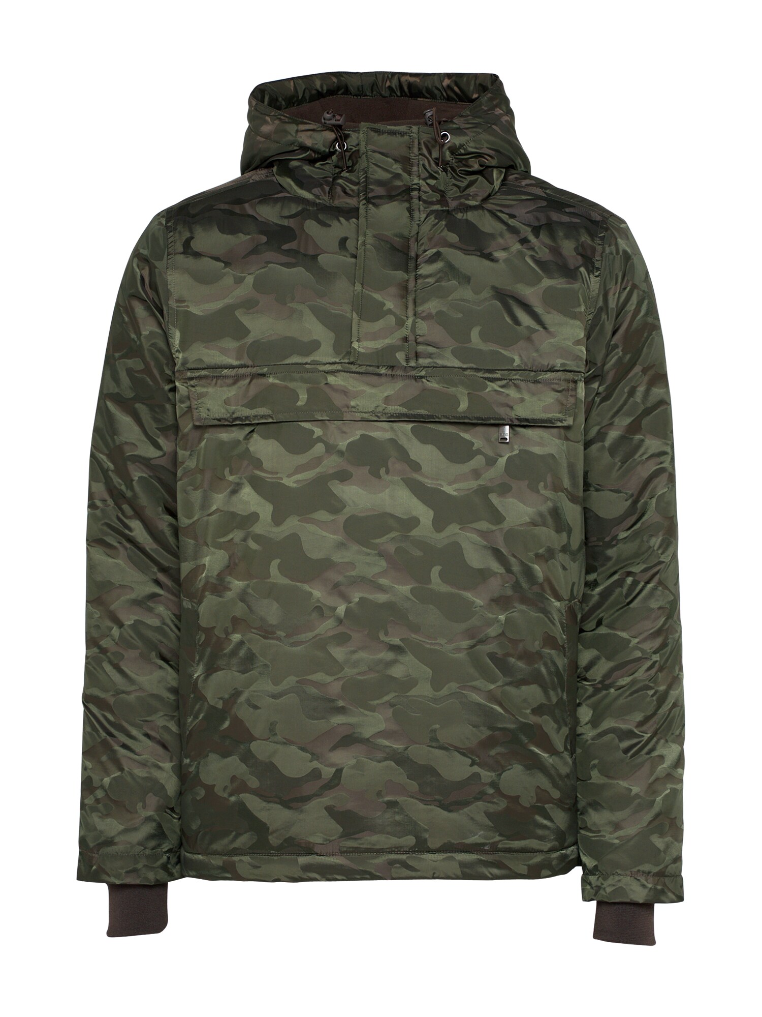 Urban Classics Demisezoninė striukė 'Padded'  alyvuogių spalva / tamsiai žalia