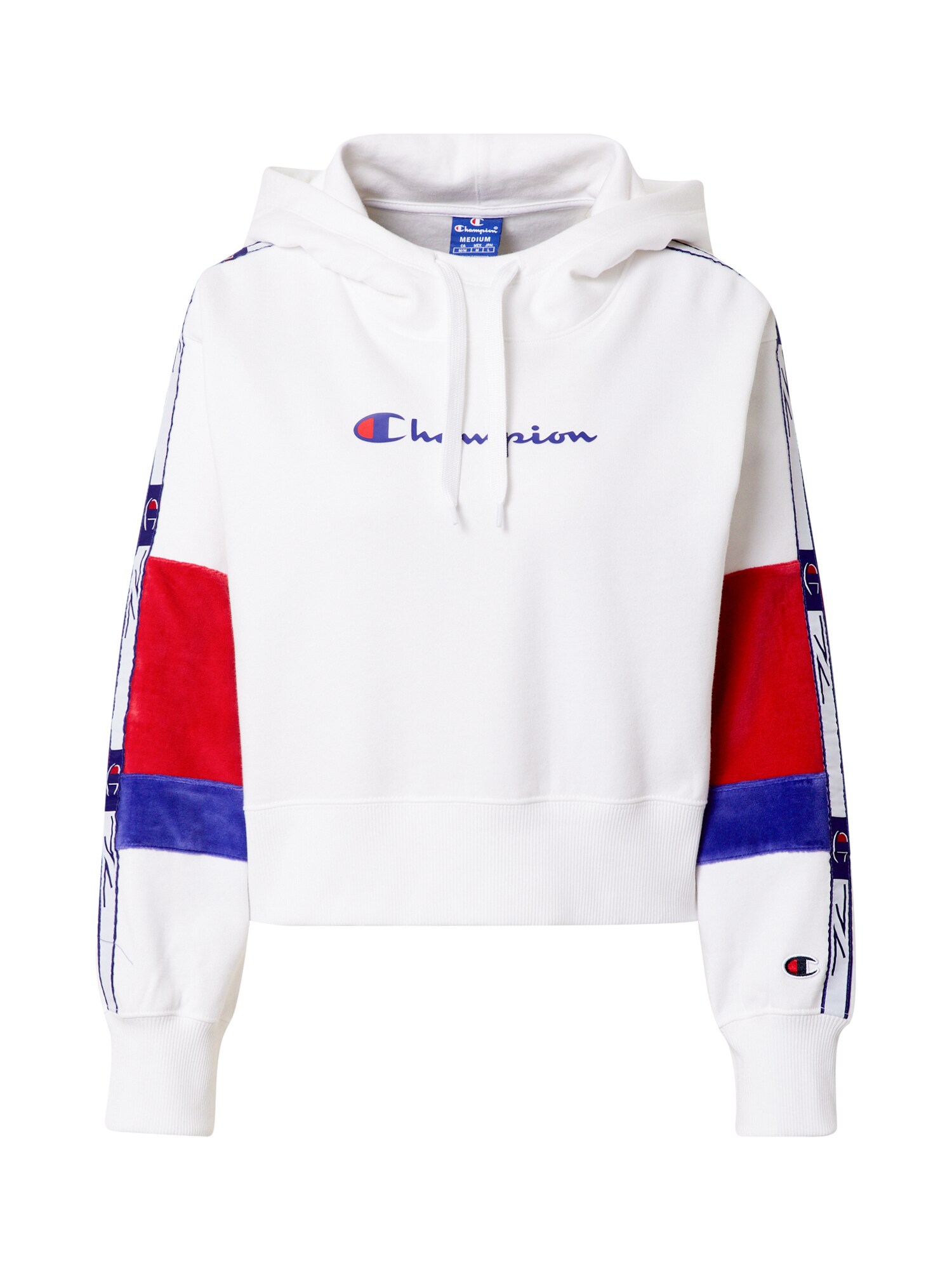 Champion Authentic Athletic Apparel Megztinis be užsegimo  balta / raudona / mėlyna