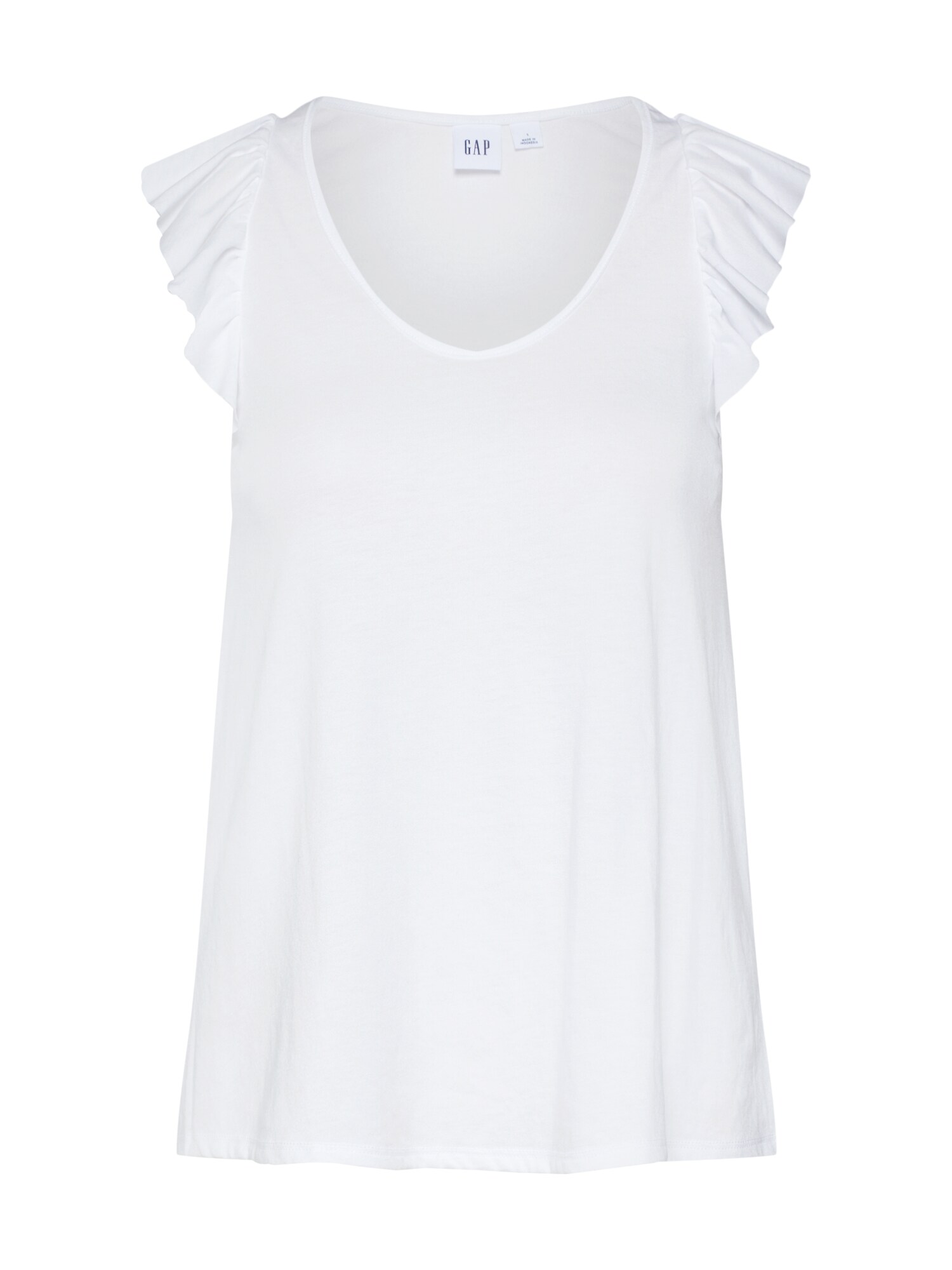 Gap Dames Top Sl Rcrbk Fltr Wit gap kopen in de aanbieding