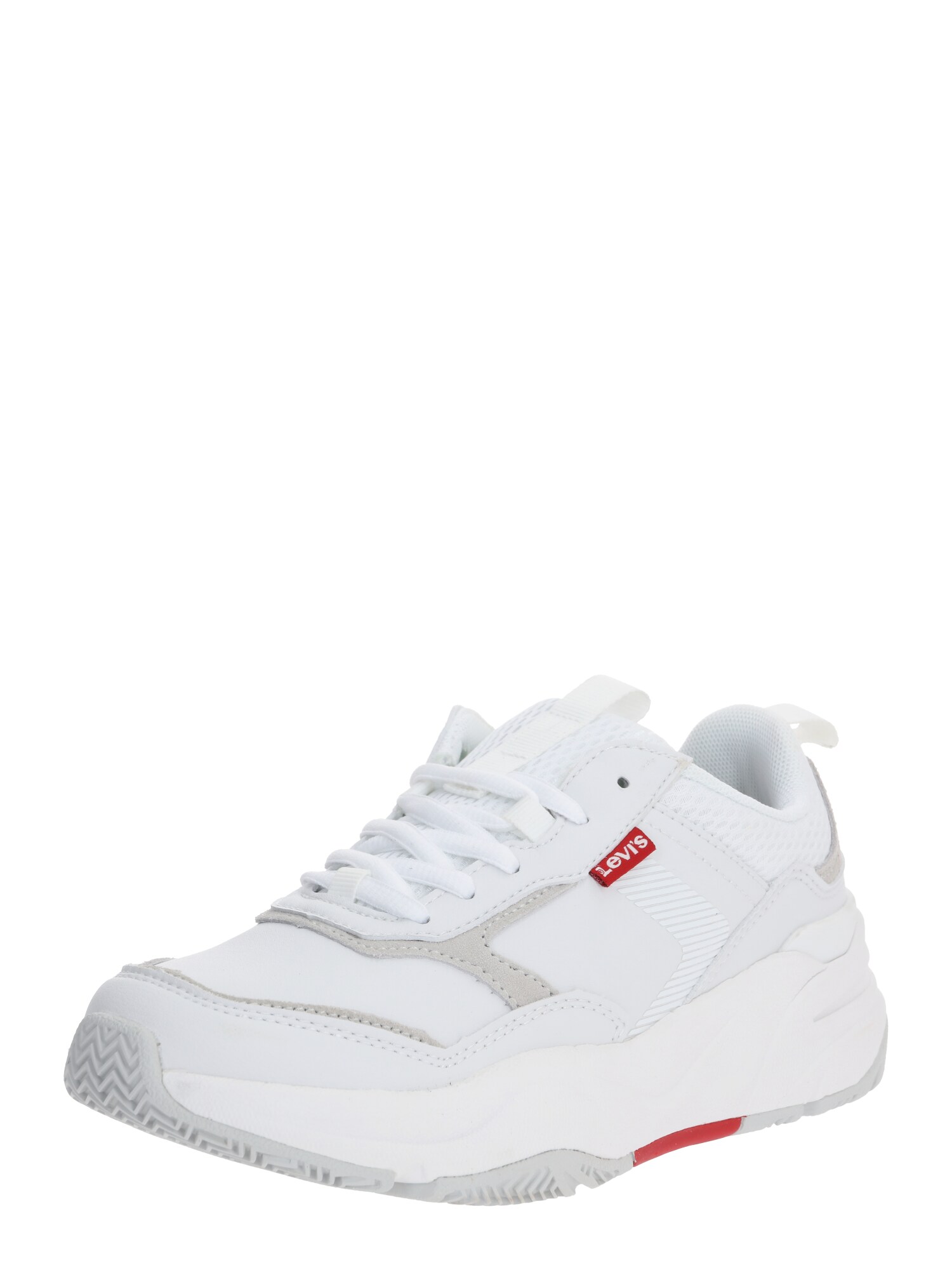 LEVI'S Sportbačiai be auliuko 'West'  tamsi smėlio / balta