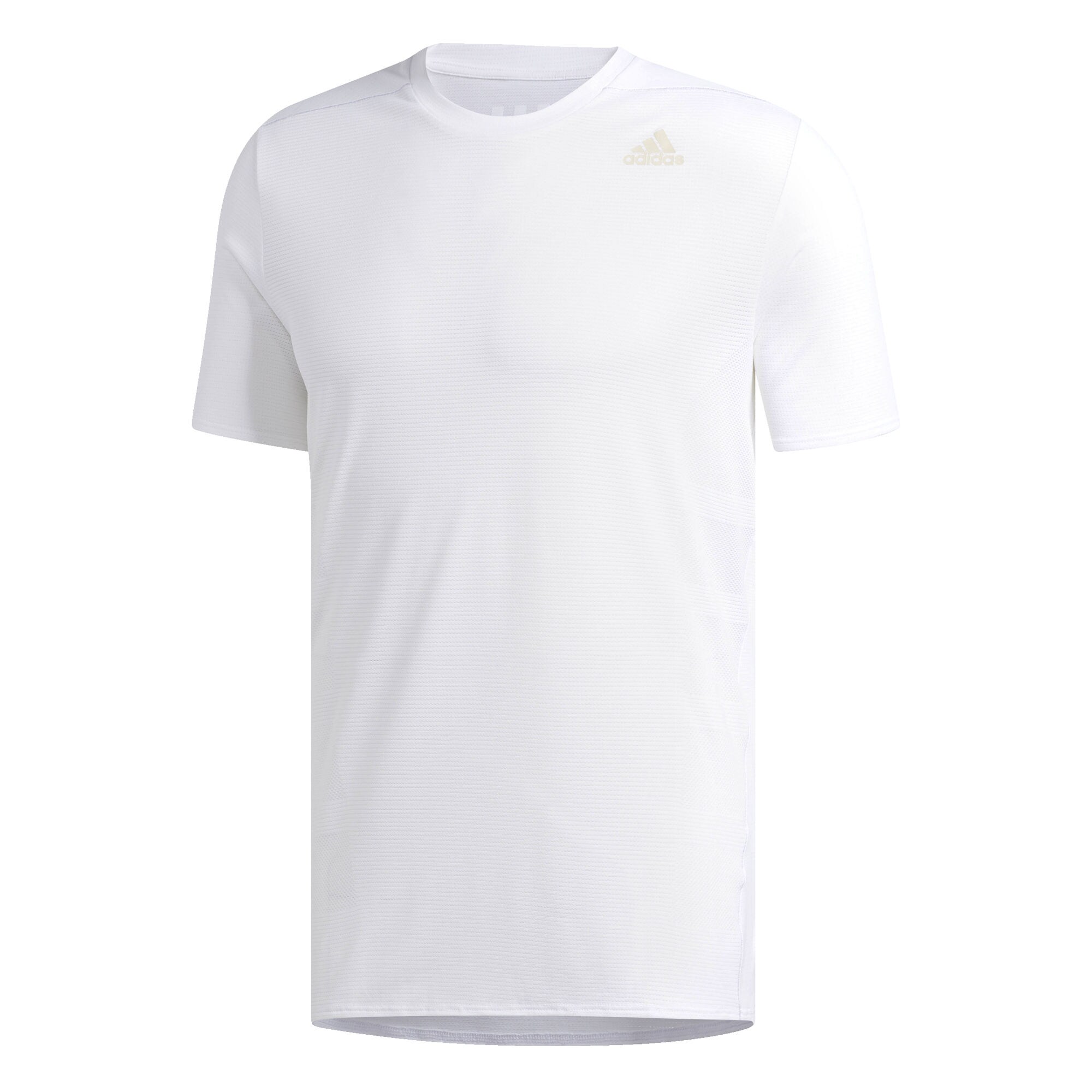 Adidas Performance Heren Functioneel Shirt Supernova Grijs Wit adidas performance kopen in de aanbieding