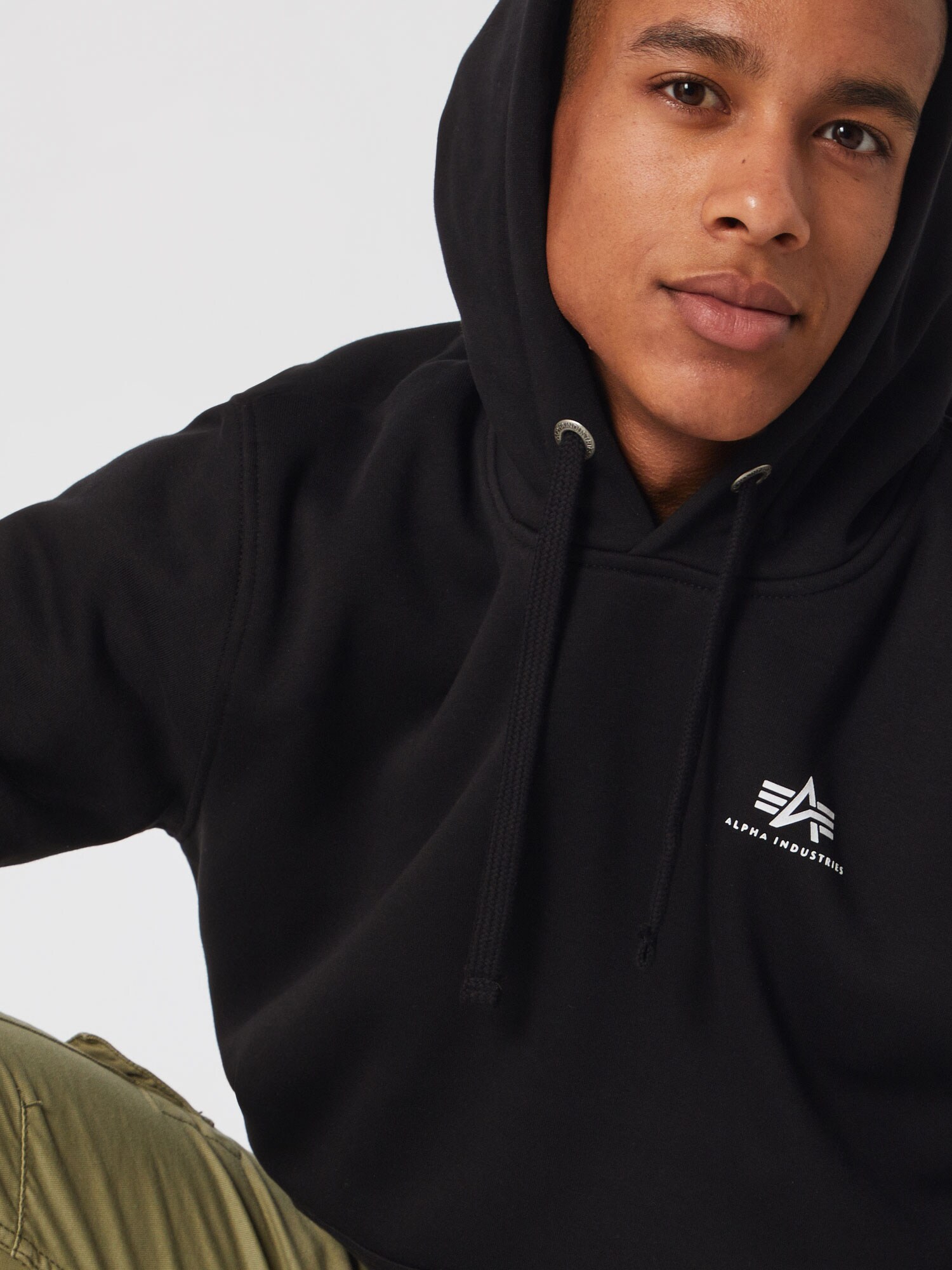 ALPHA INDUSTRIES Sudadera  negro – imagen 15