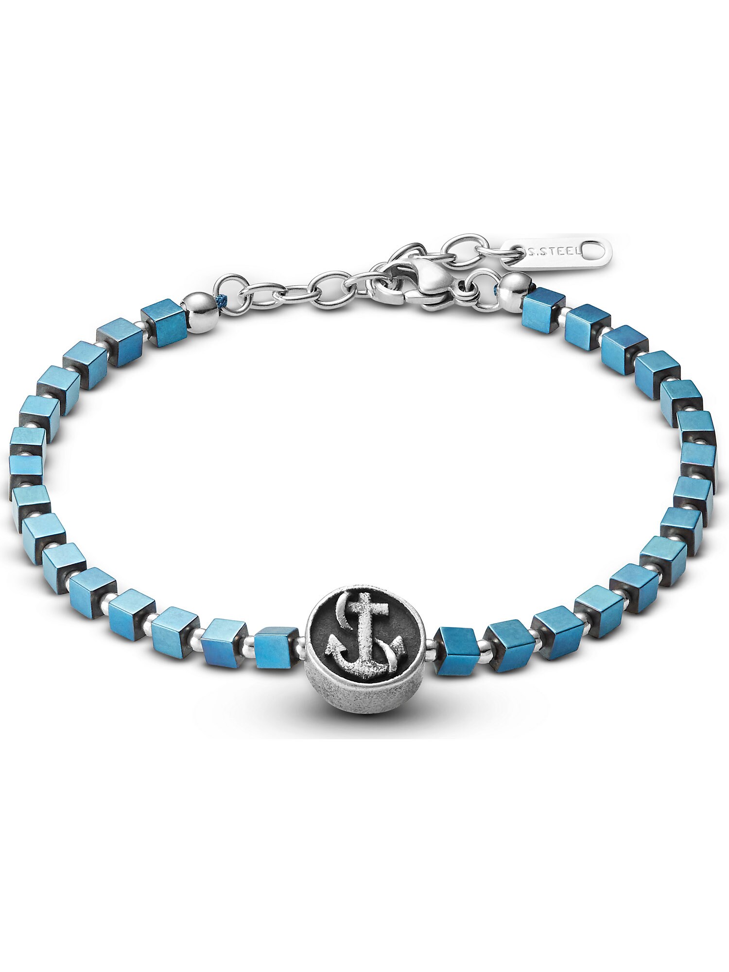 C-Collection Armband himmelblau / silber