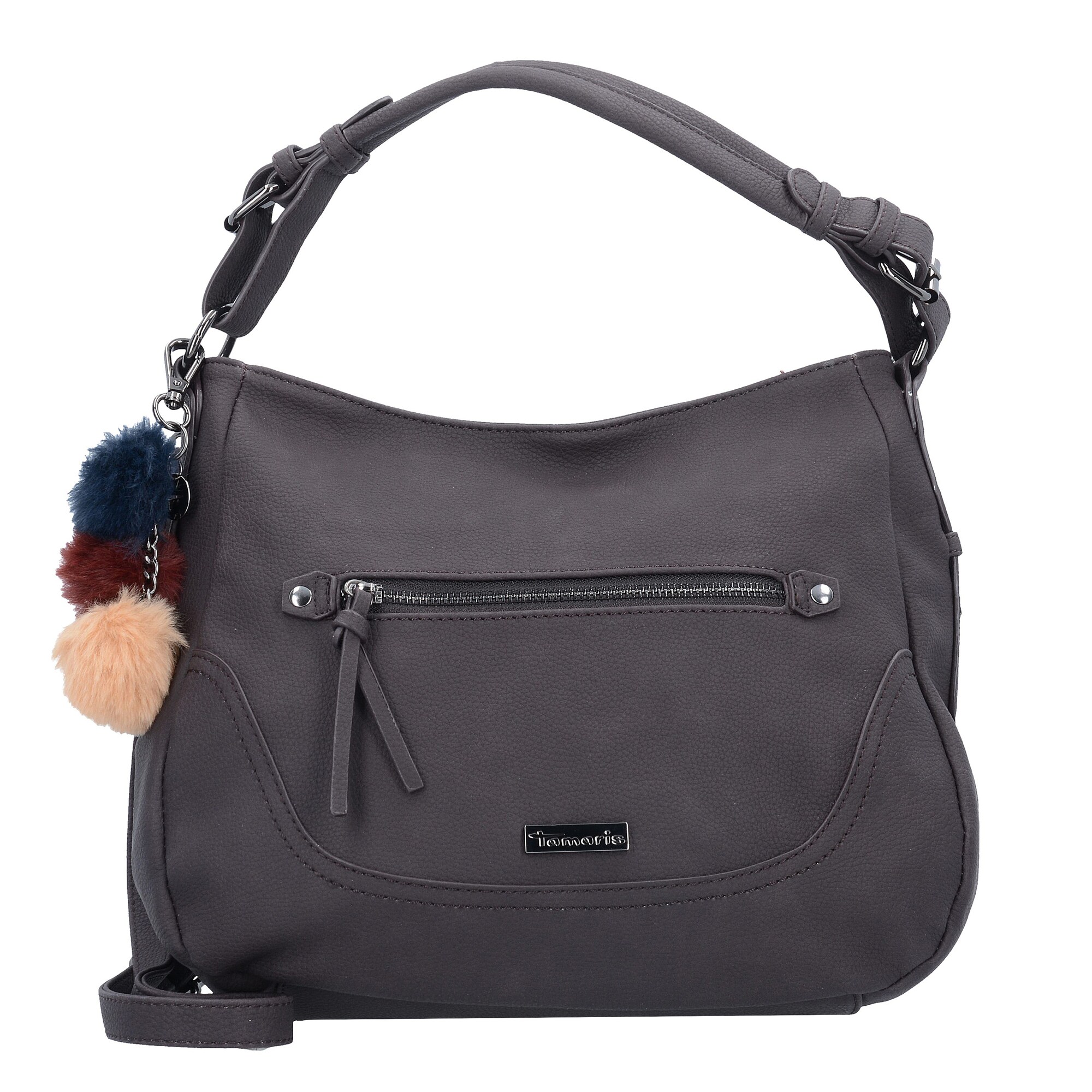 Tamaris Dames Schoudertas Mei Zwart Gemeleerd tamaris kopen in de aanbieding