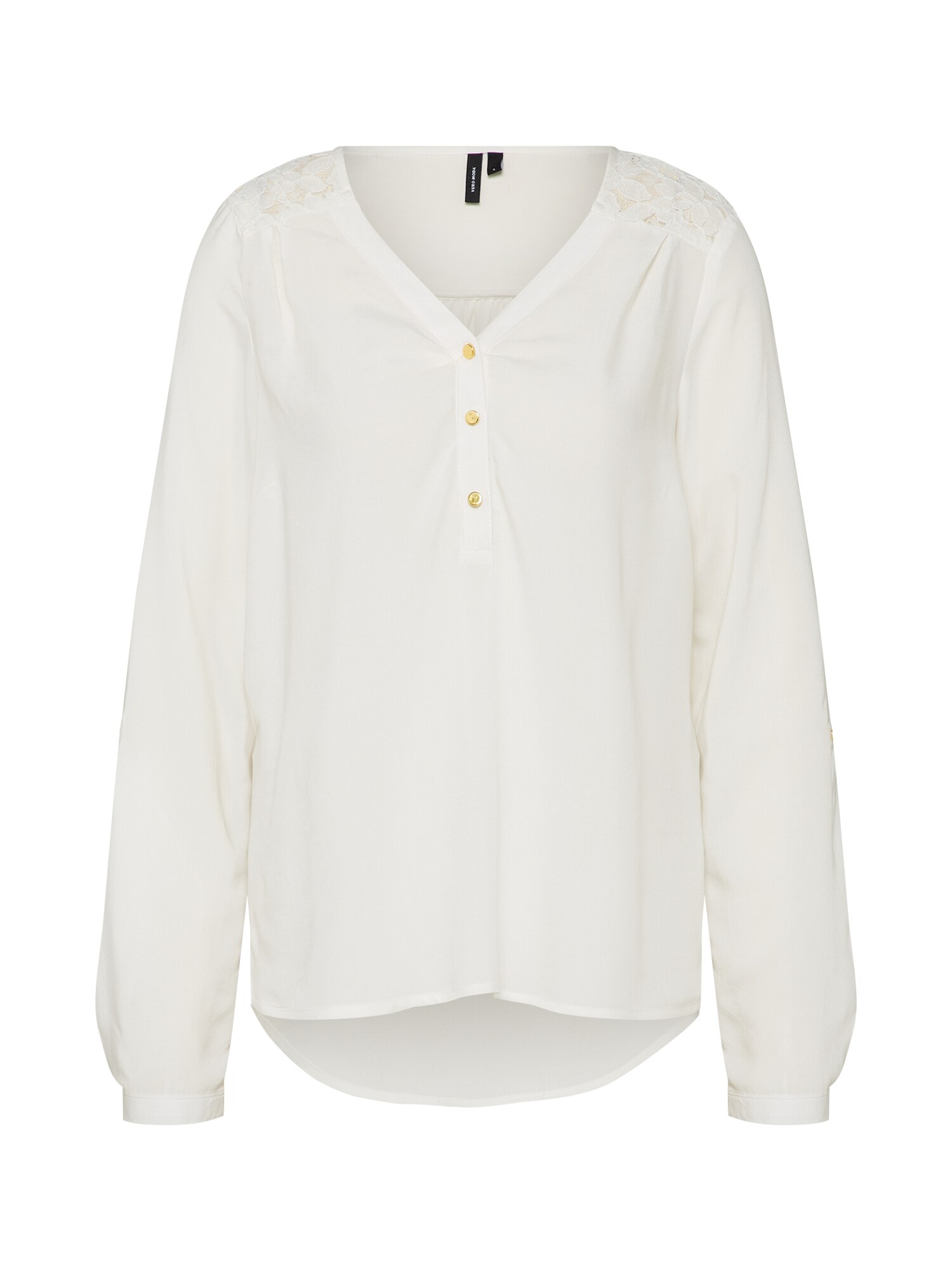 Vero Moda Dames Blouse Debbie Wit vero moda kopen in de aanbieding
