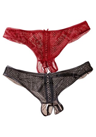 PETITE FLEUR GOLD, Nyitott hátú ruhák, piros & fekete