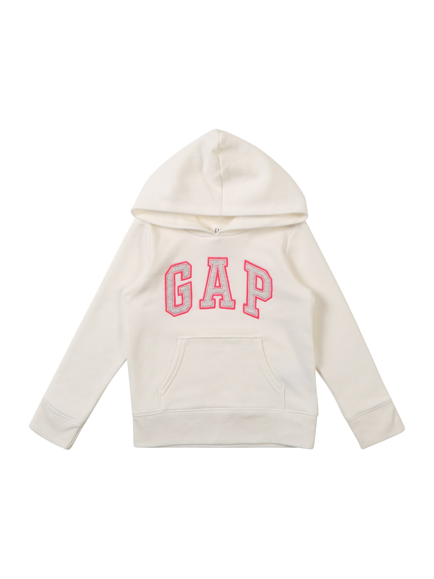 Gap Meisjes Sweatshirt Logo Hood Wit gap kopen in de aanbieding