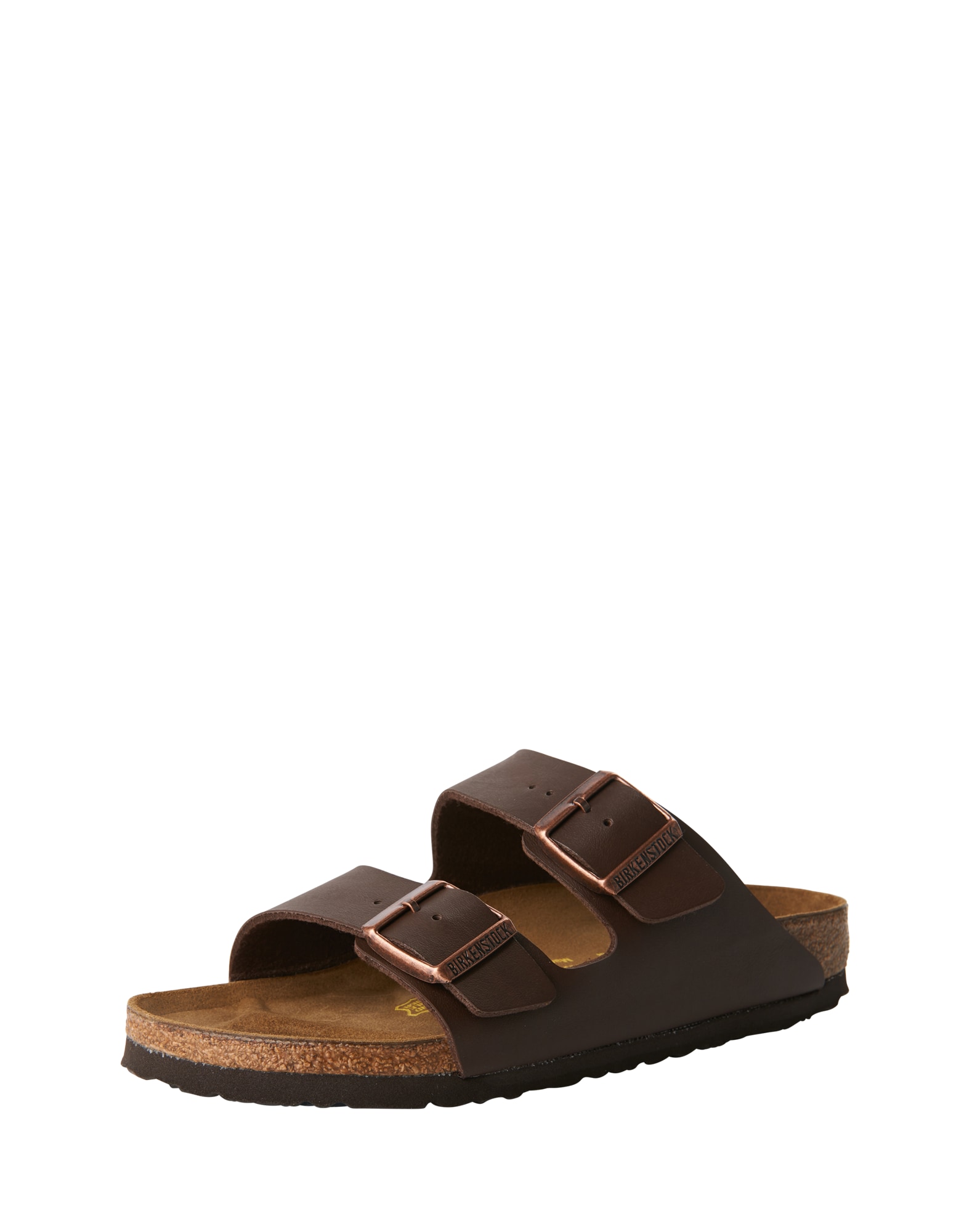 BIRKENSTOCK Šlepetės 'Arizona'  tamsiai ruda