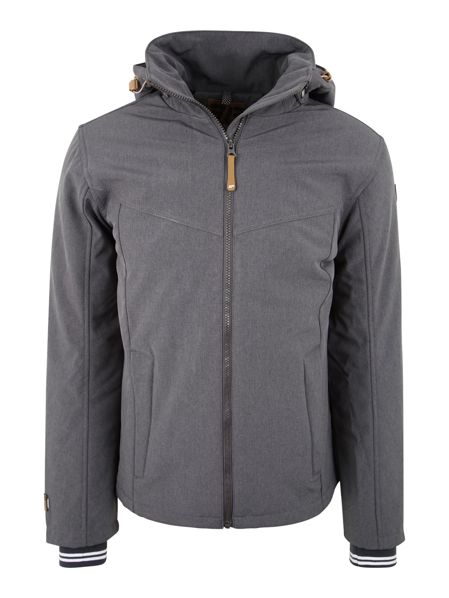 Icepeak Heren Outdoorjas Talus Donkergrijs icepeak kopen in de aanbieding