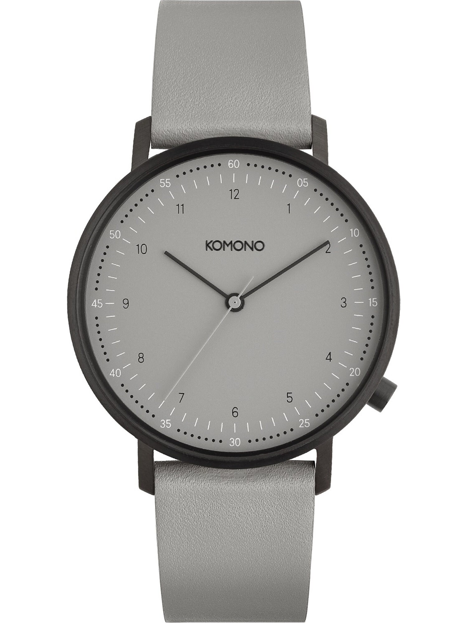 Komono Uhr ''''Lewis'''' rauchgrau / schwarz