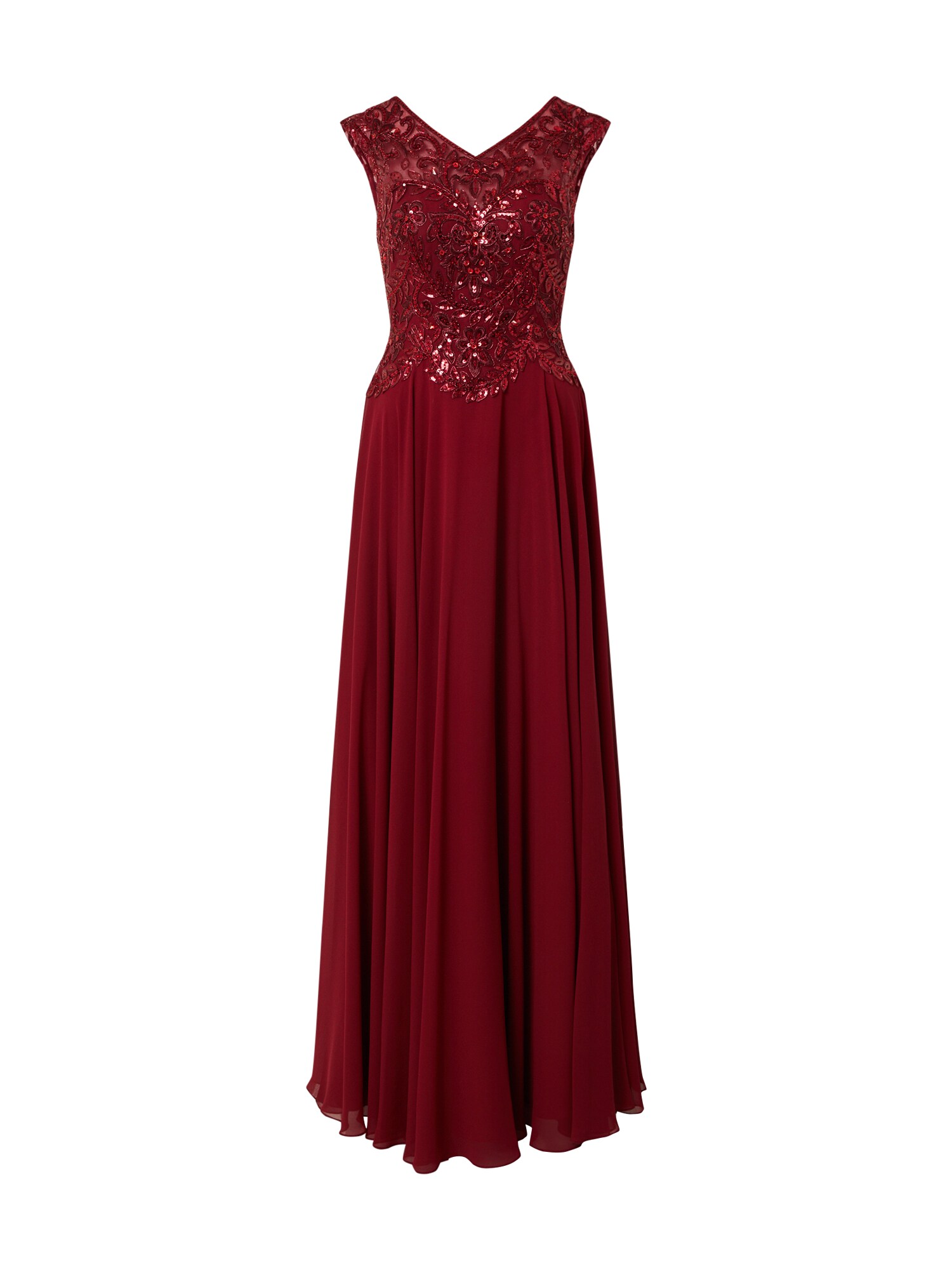 LUXUAR Vakarinė suknelė '2020-II Abendkleid'  vyšninė spalva