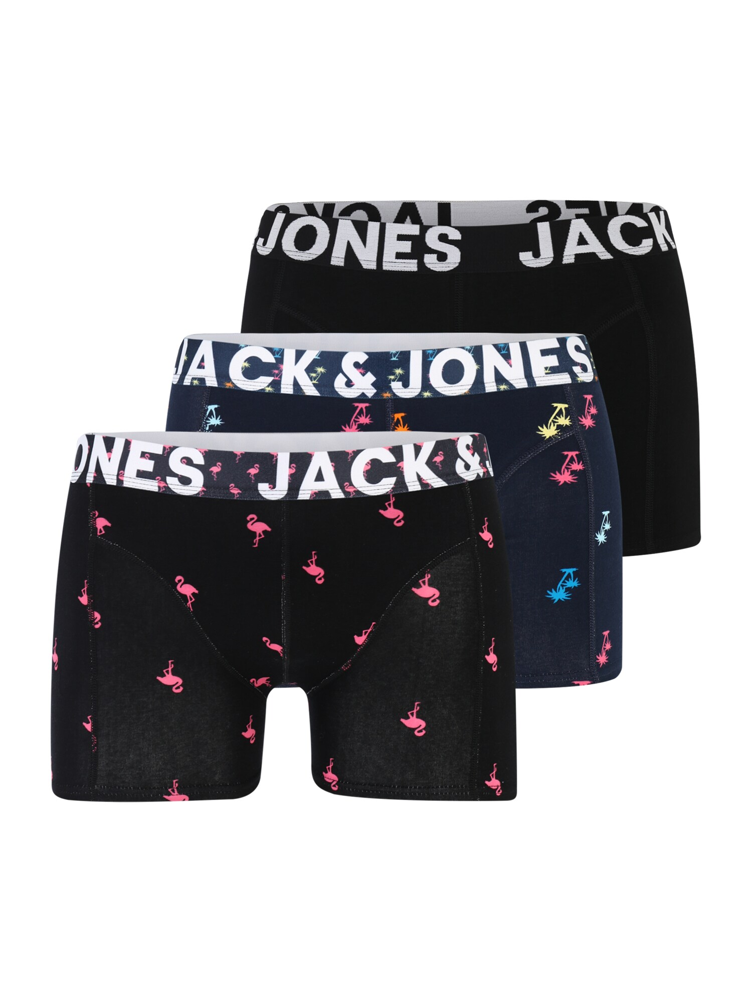 Jack And Jones Heren Boxershorts Gemengde Kleuren Zwart jack and jones kopen in de aanbieding