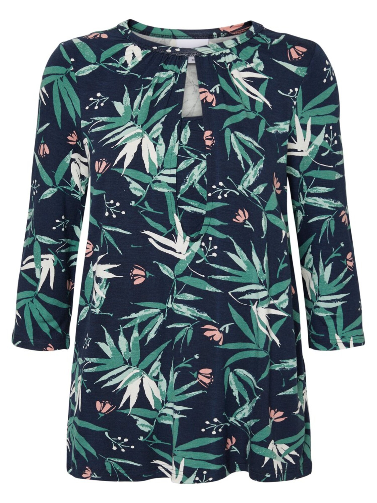 Mamalicious Dames Top Turquoise Nachtblauw Rosa Wit mamalicious kopen in de aanbieding