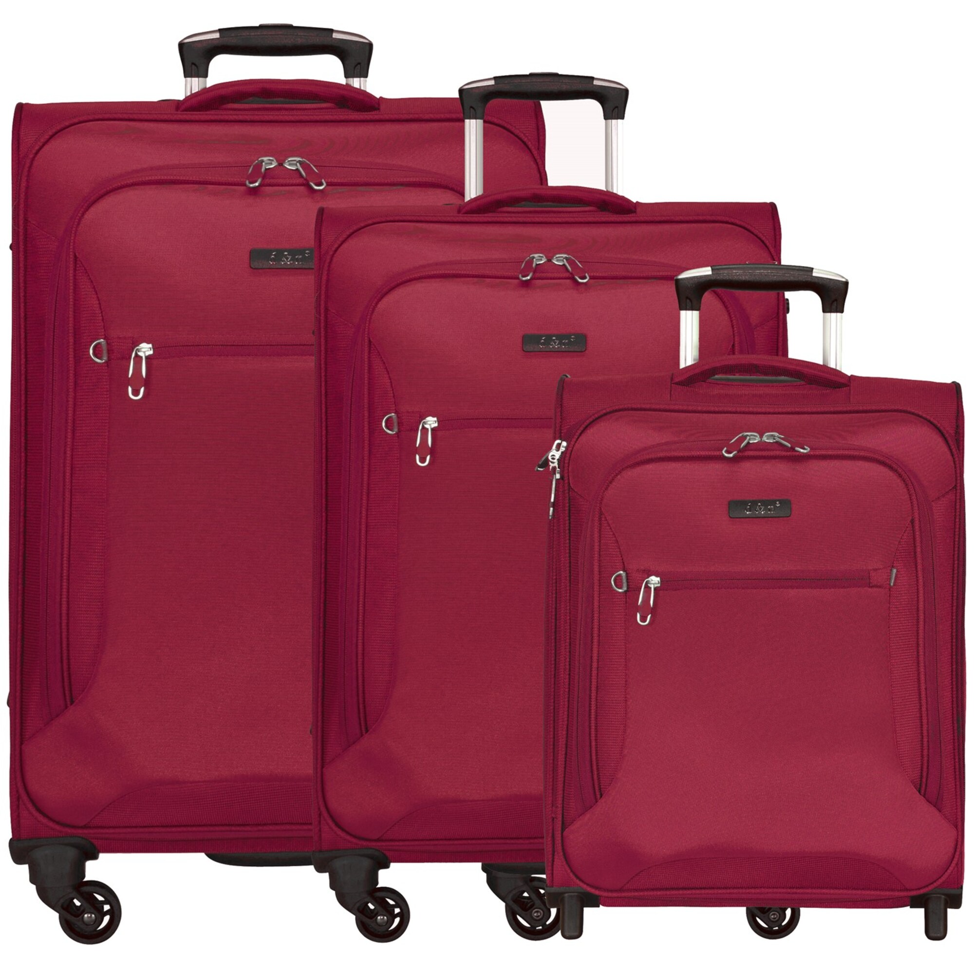 D&N Set di valigie  rosso