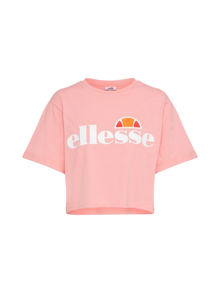 ELLESSE T-Shirt 'Alberta' Damen Größe XL orange / pink / weiß