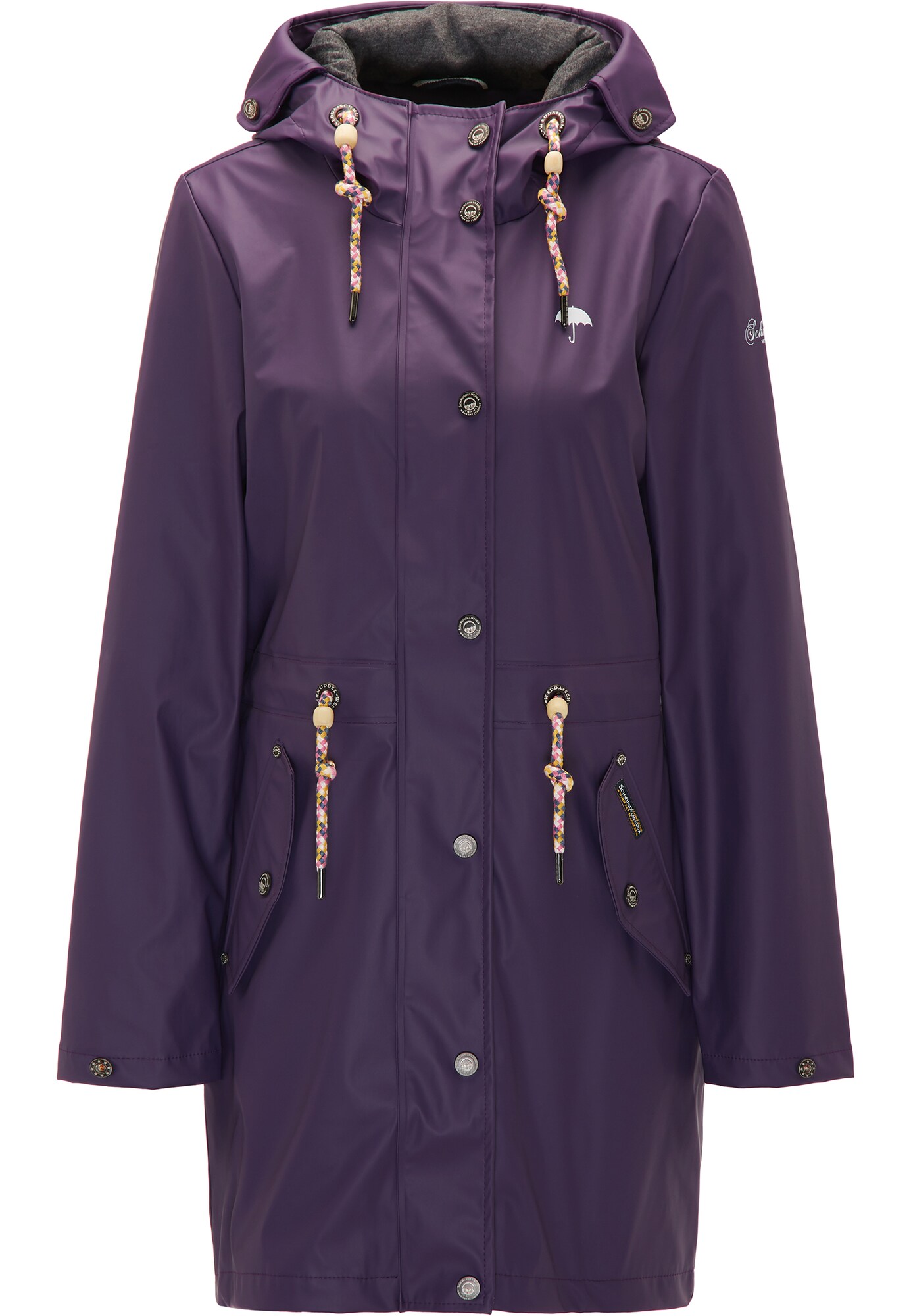 Schmuddelwedda Dames Tussenmantel Aubergine schmuddelwedda kopen in de aanbieding