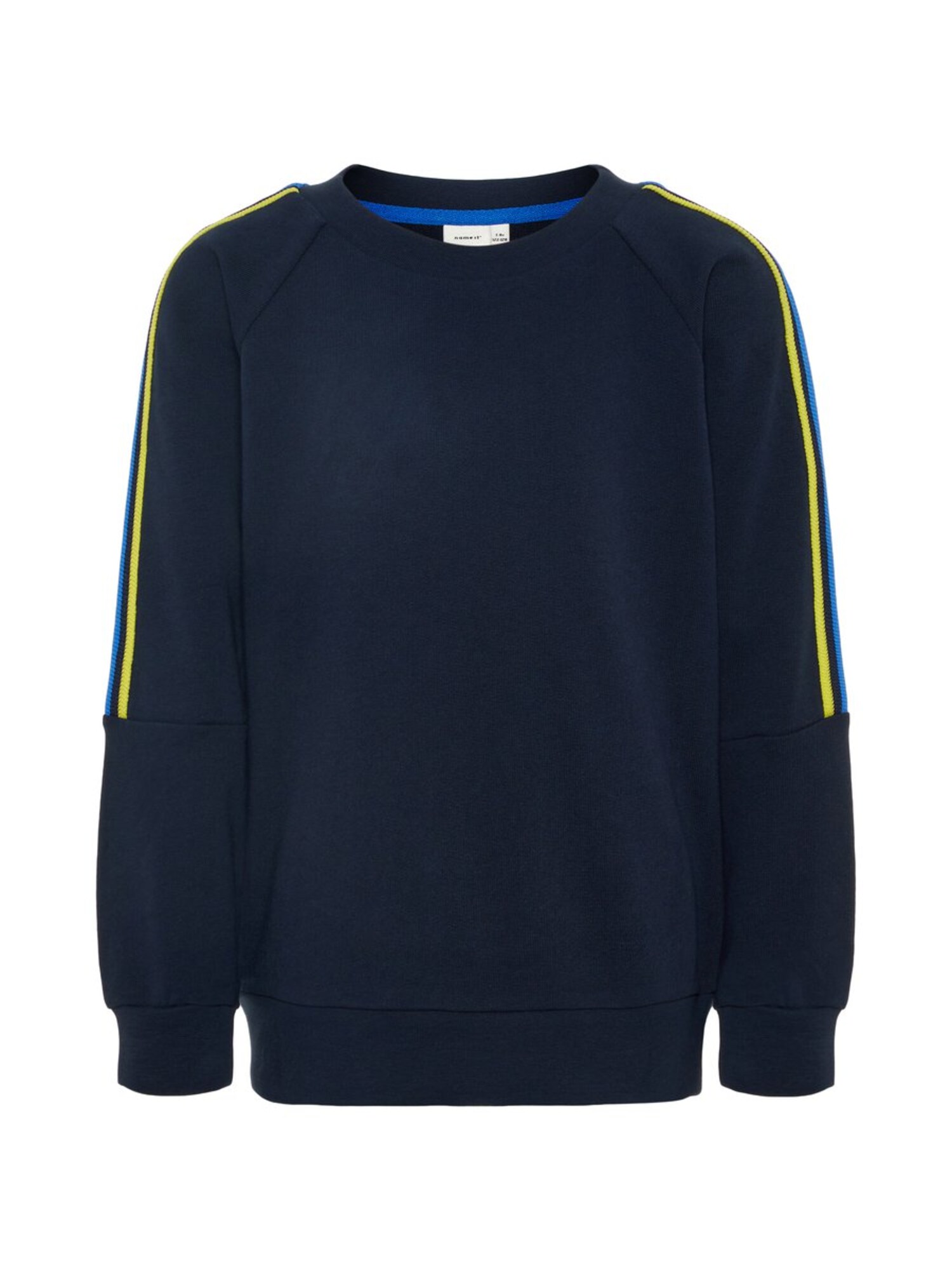 Name It Jongens Sweatshirt Ultramarine Blauw Wit name it kopen in de aanbieding