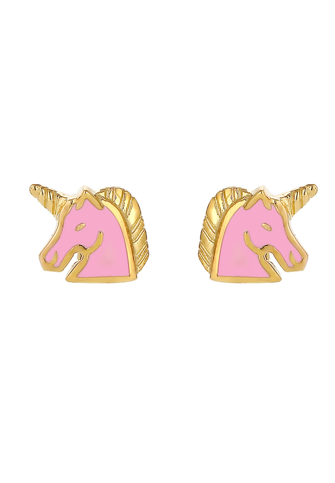 Elli Sieraden 'Einhorn' Goud / Lichtroze