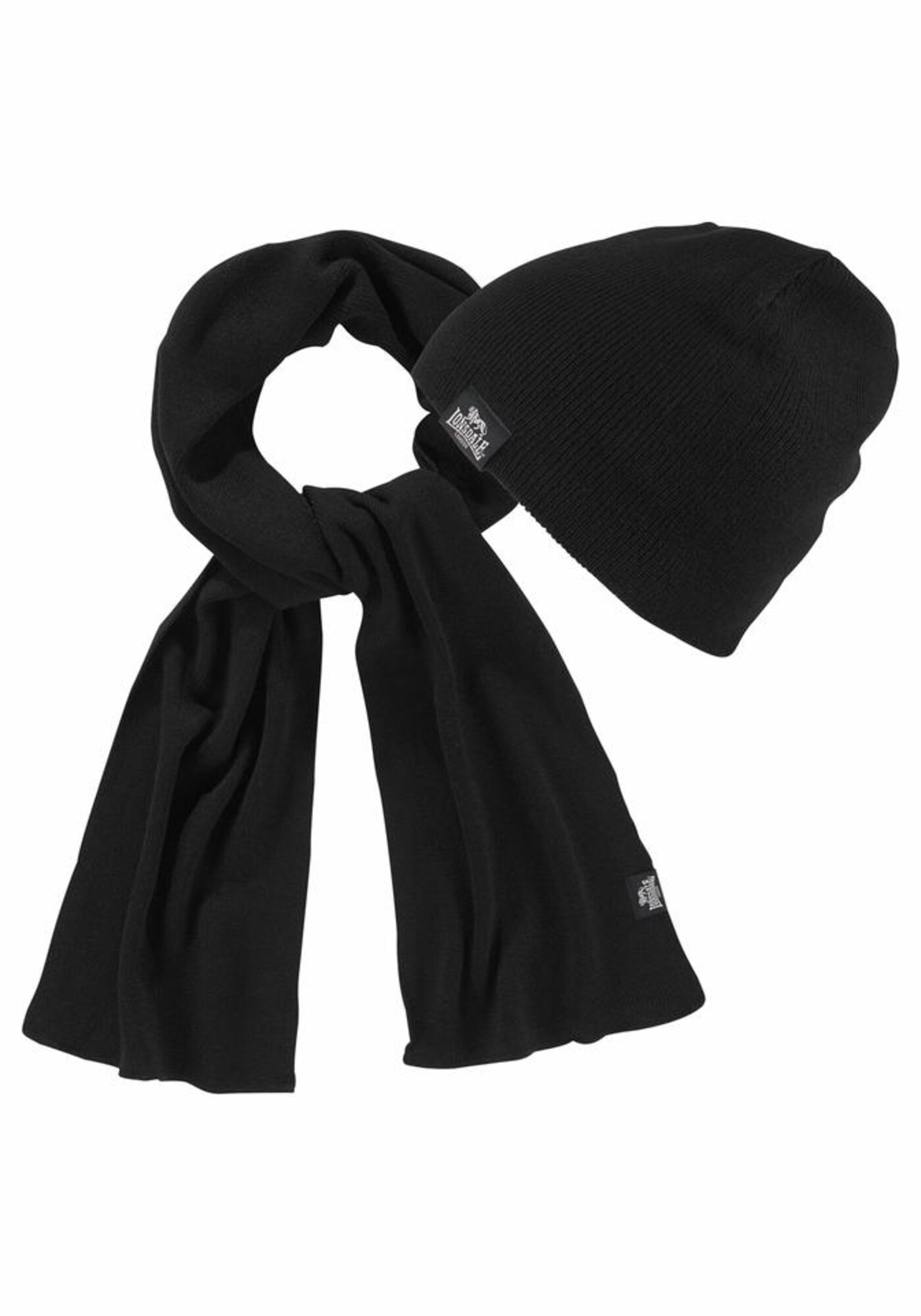 LONSDALE Fular Leafield  negru