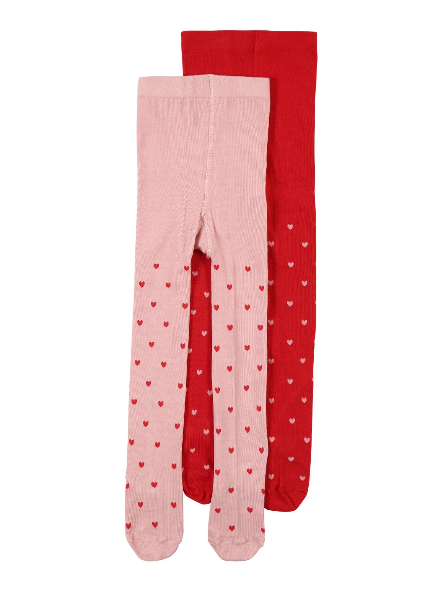 ABOUT YOU Pėdkelnės '2er Pack Emmy Tights'  raudona / rožinė