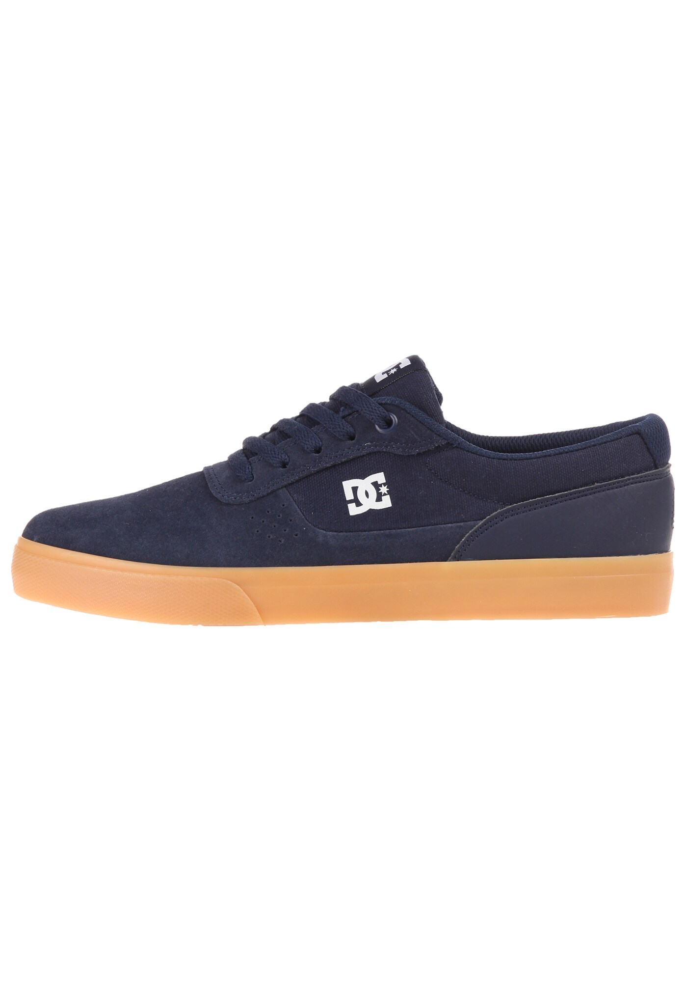 Dc Shoes Heren Sportschoen Switch Nachtblauw Wit dc shoes kopen in de aanbieding