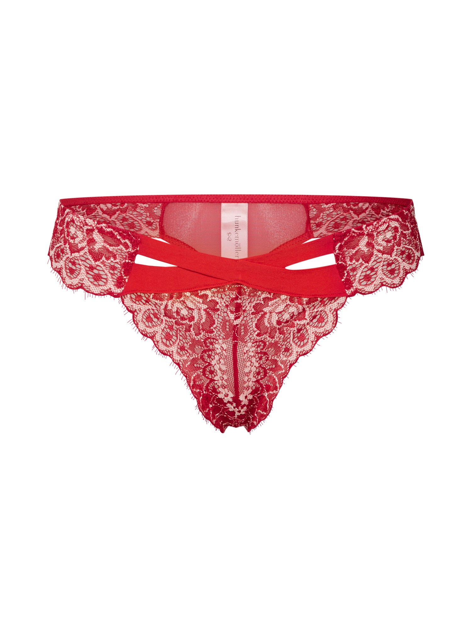 Hunkemoller Dames String Toril Rood Wit hunkemoller kopen in de aanbieding