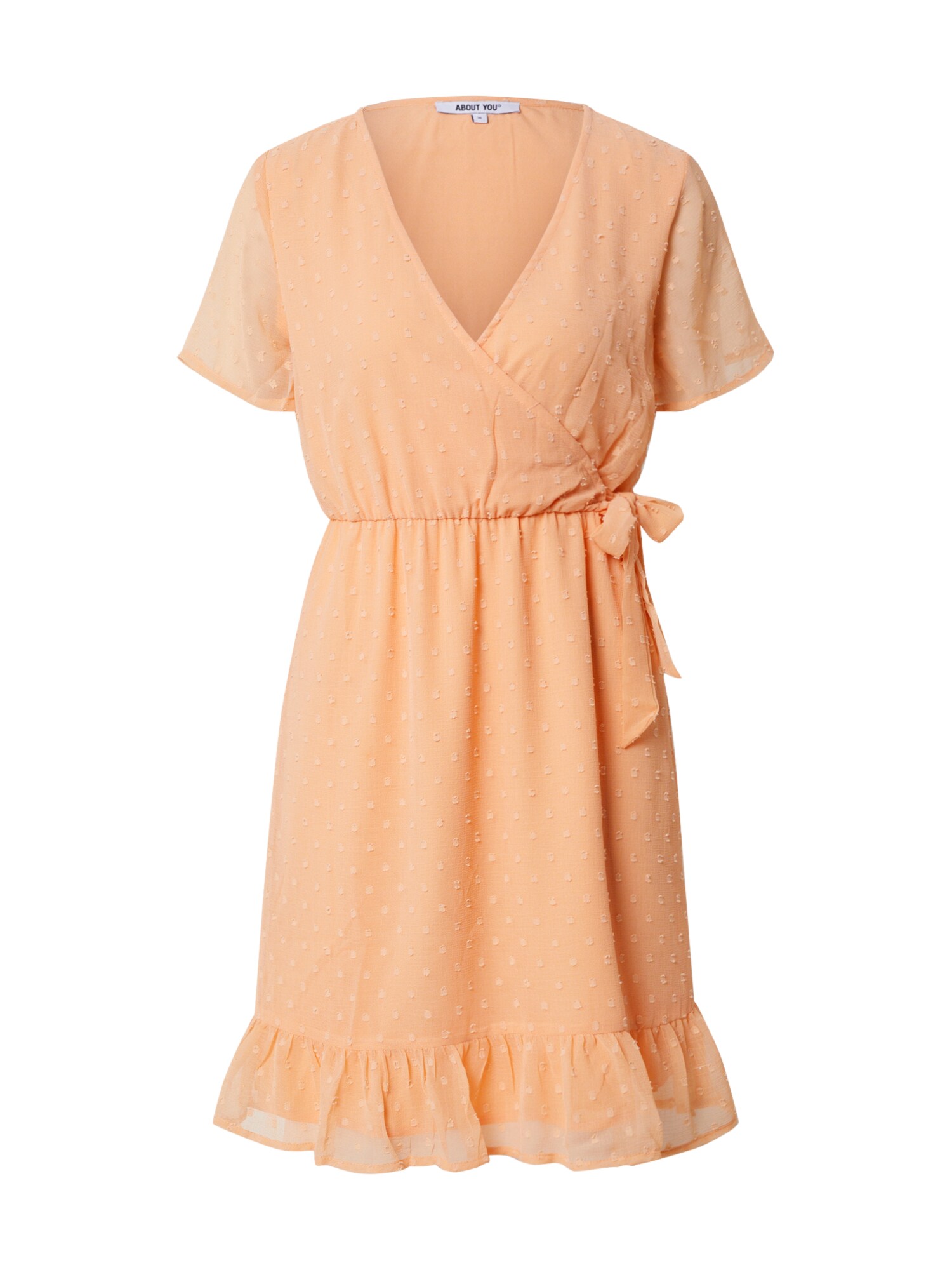 ABOUT YOU Suknelė 'Floria Dress'  abrikosų spalva