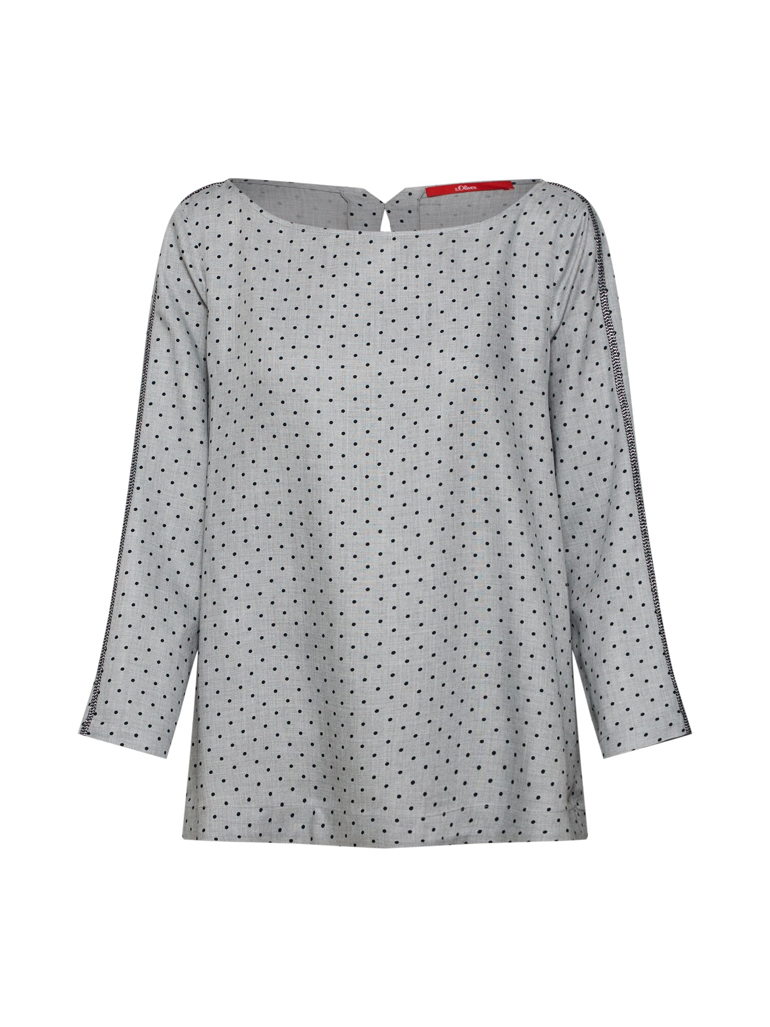 Soliver Red Label Dames Blouse Grijs Basaltgrijs soliver red label kopen in de aanbieding