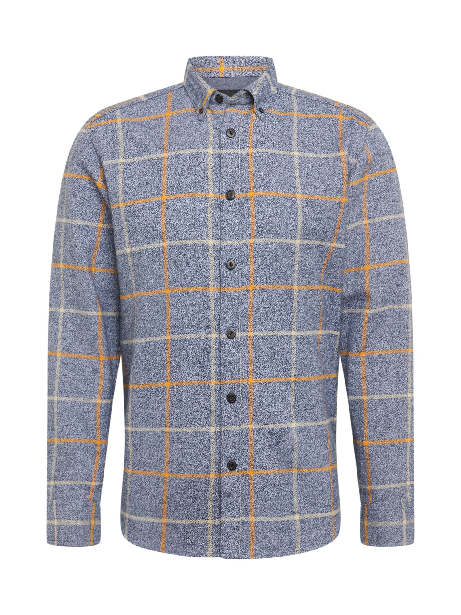 Only & Sons Dalykiniai marškiniai 'SALVIAN'  geltona / smėlio / margai mėlyna