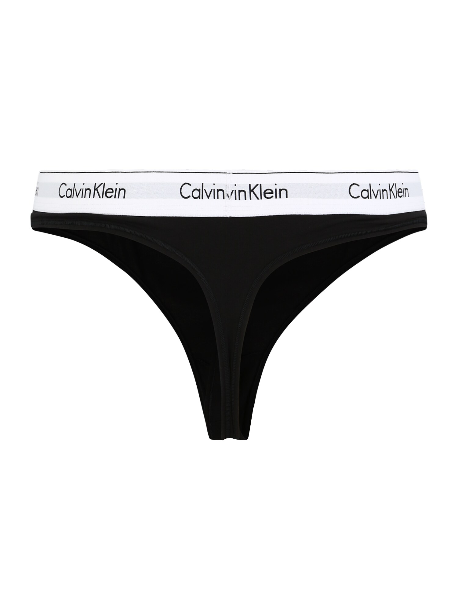 Calvin Klein Underwear Plus String bugyik  fekete / fehér termék 2. képe