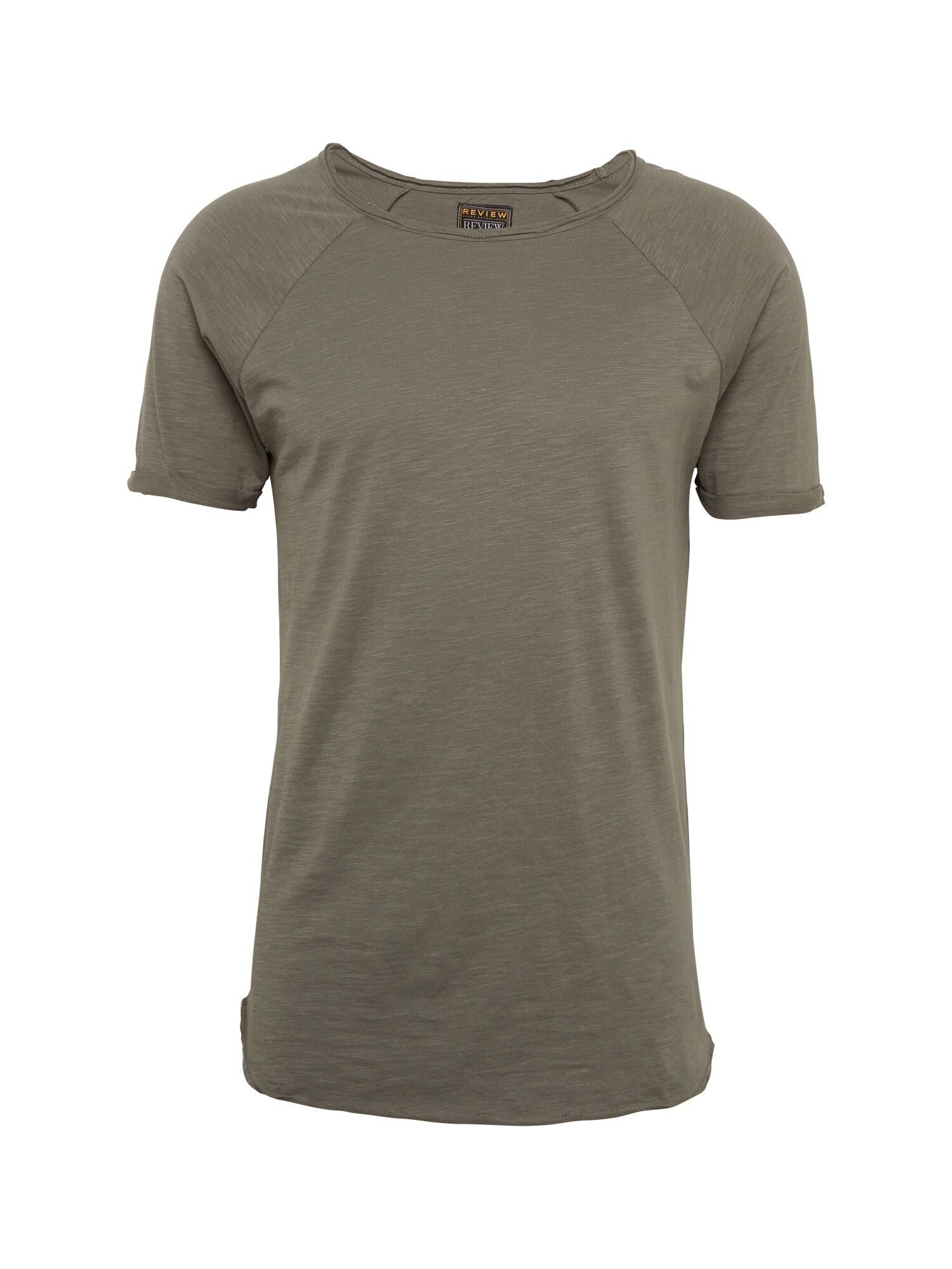 Review Heren Shirt Basic Rgln Slub Olijfgroen review kopen in de aanbieding