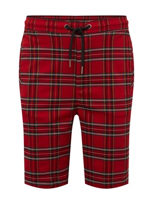 Urban Classics Broek Rood / Zwart