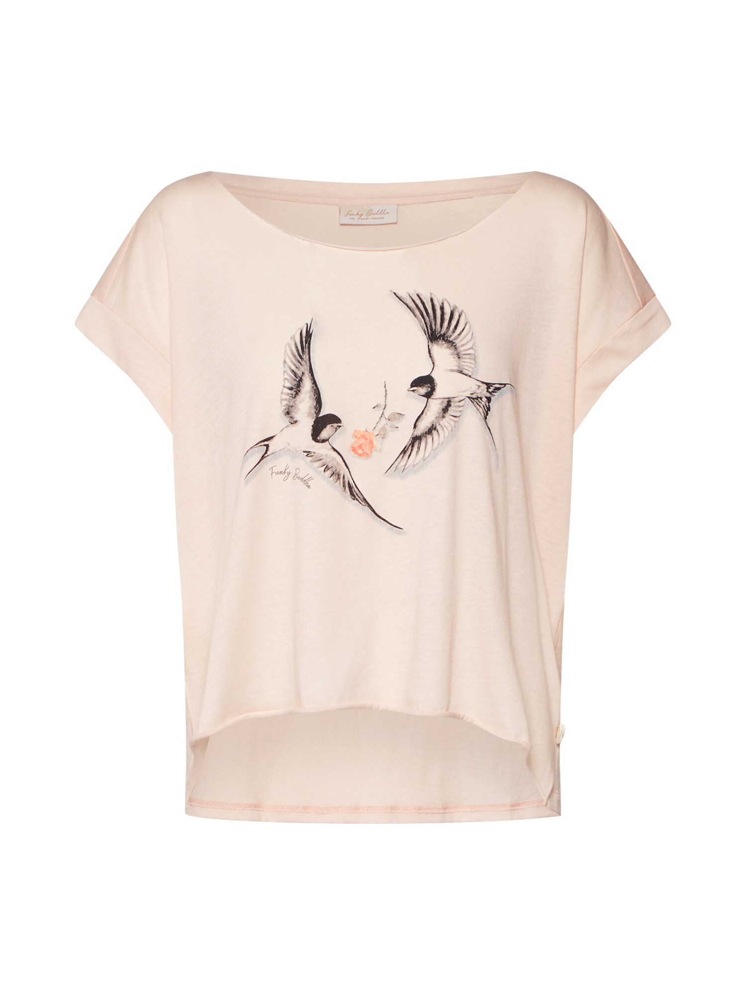 Funky Buddha Dames Shirt Rosa funky buddha kopen in de aanbieding