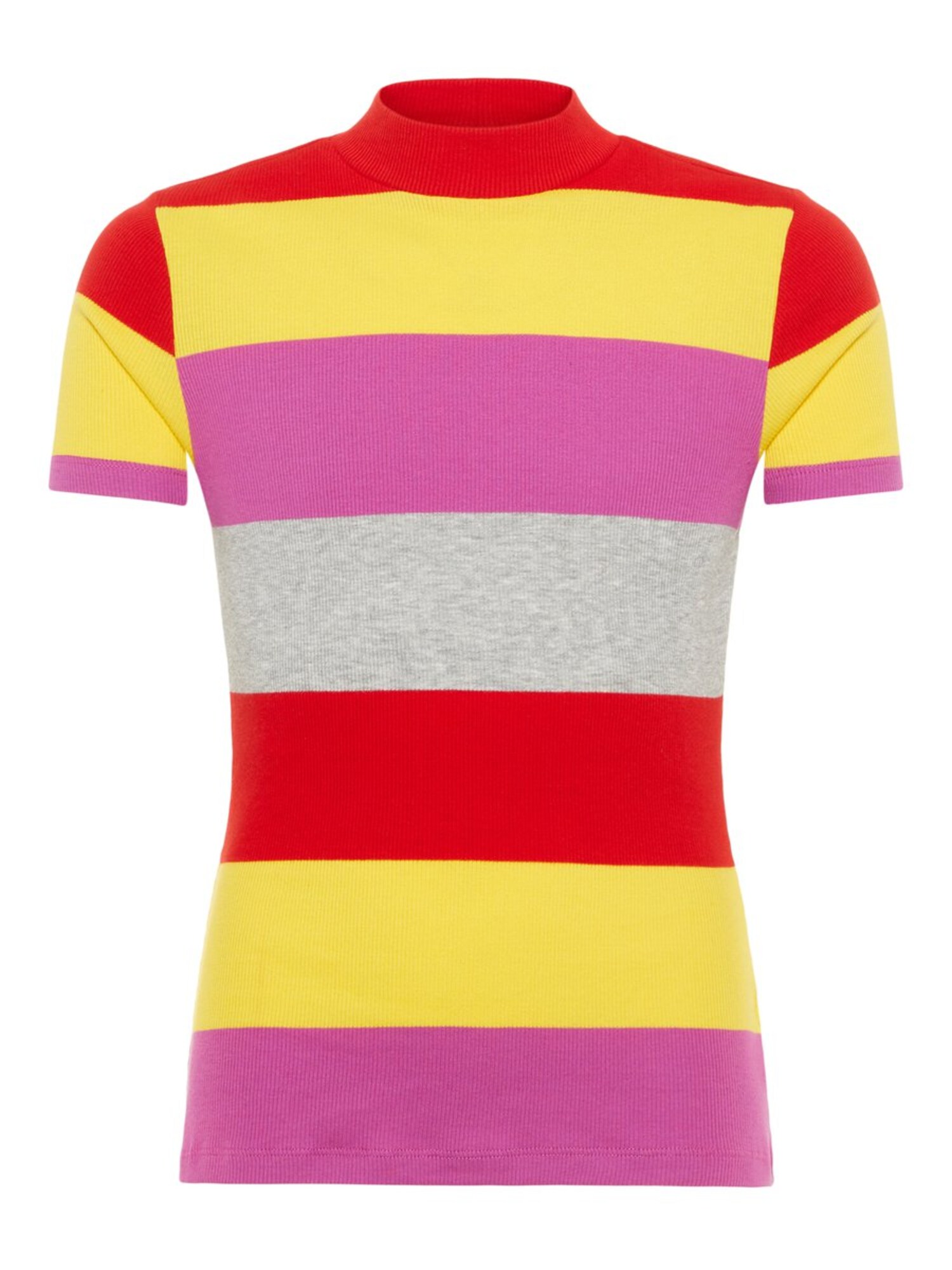 Name It Meisjes Shirt Geel Grijs Gemeleerd Lila Rood name it kopen in de aanbieding