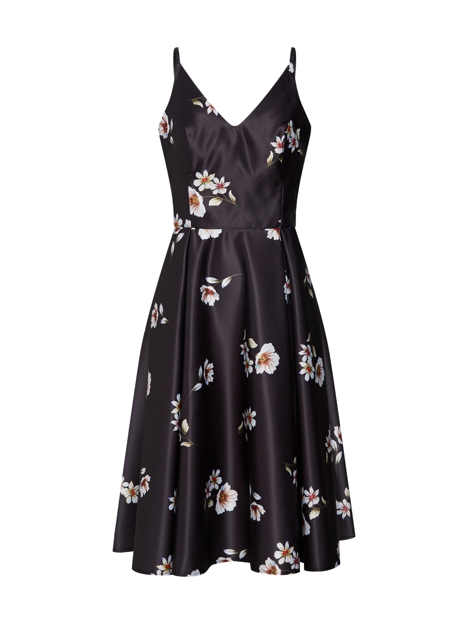 Swing Dames Cocktailjurk Zwart Natuurwit swing kopen in de aanbieding